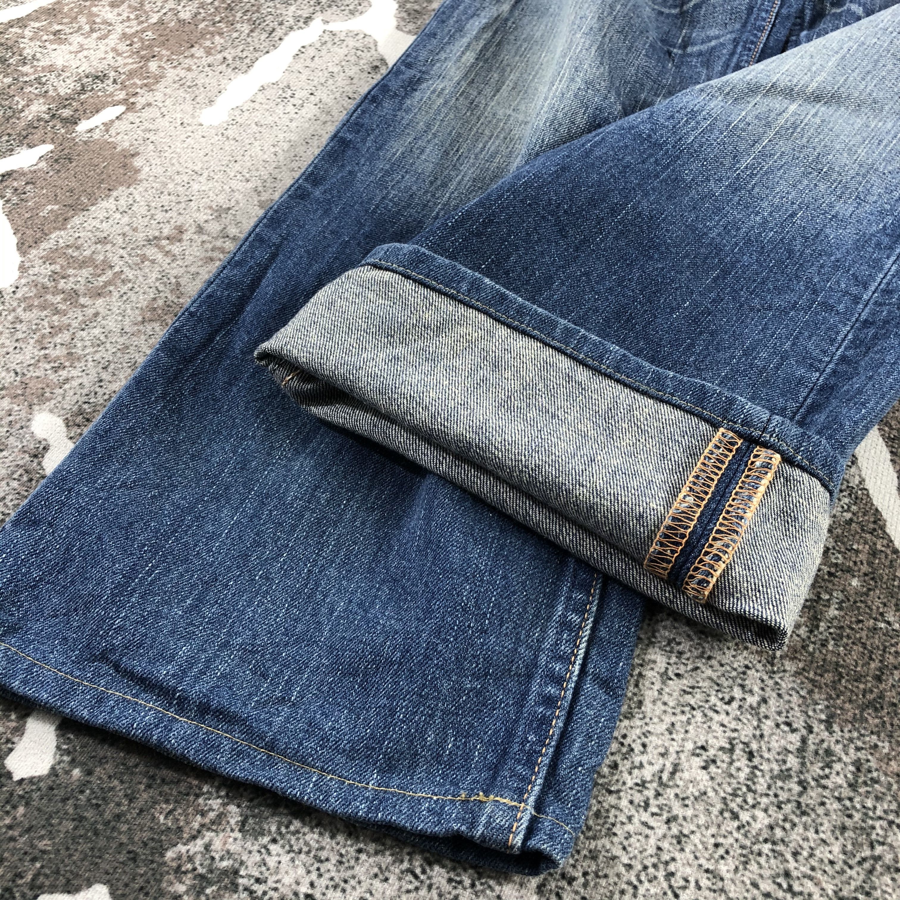 Levi's Vintage Levis 553 Jeans Faded Blue Denim KJ1352 Size US 30 / EU 46 - 6 Thumbnail