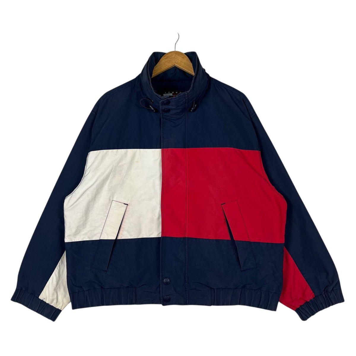 Tommy Hilfiger 🔥 80s Vintage Tommy Hilfiger Reversible Jacket Size US S / EU 44-46 / 1 - 2 Thumbnail