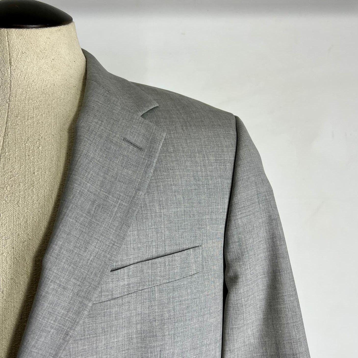 Theory Theory Men's Wool Blazer Light Gray Coat Jacket Size 42R Size US L / EU 52-54 / 3 - 6 Thumbnail