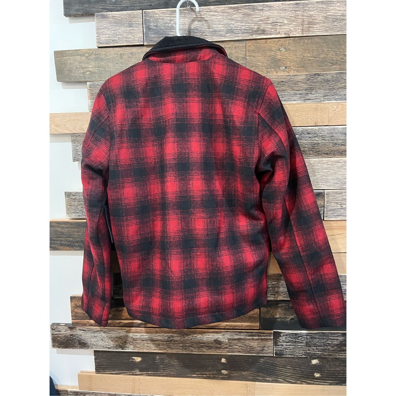 Other BLEECKER & BROAD NEW YORK NWT Men's Red & Black Plaid Zipper Size US XS / EU 42 / 0 - 2 Thumbnail