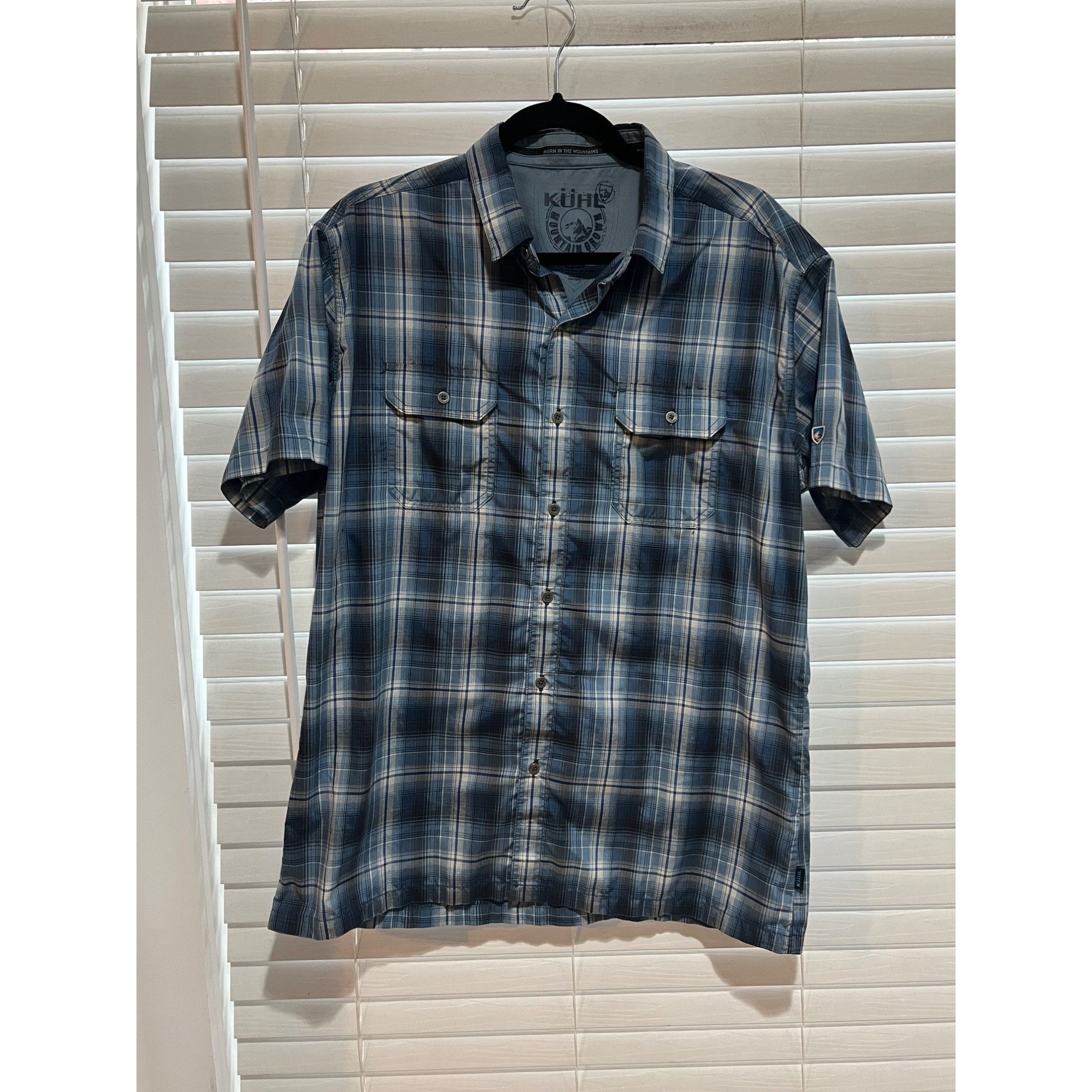 Kuhl Kuhl Eluxur Short Sleeve Button Up Shirt - Size L Size US L / EU 52-54 / 3 - 1 Thumbnail