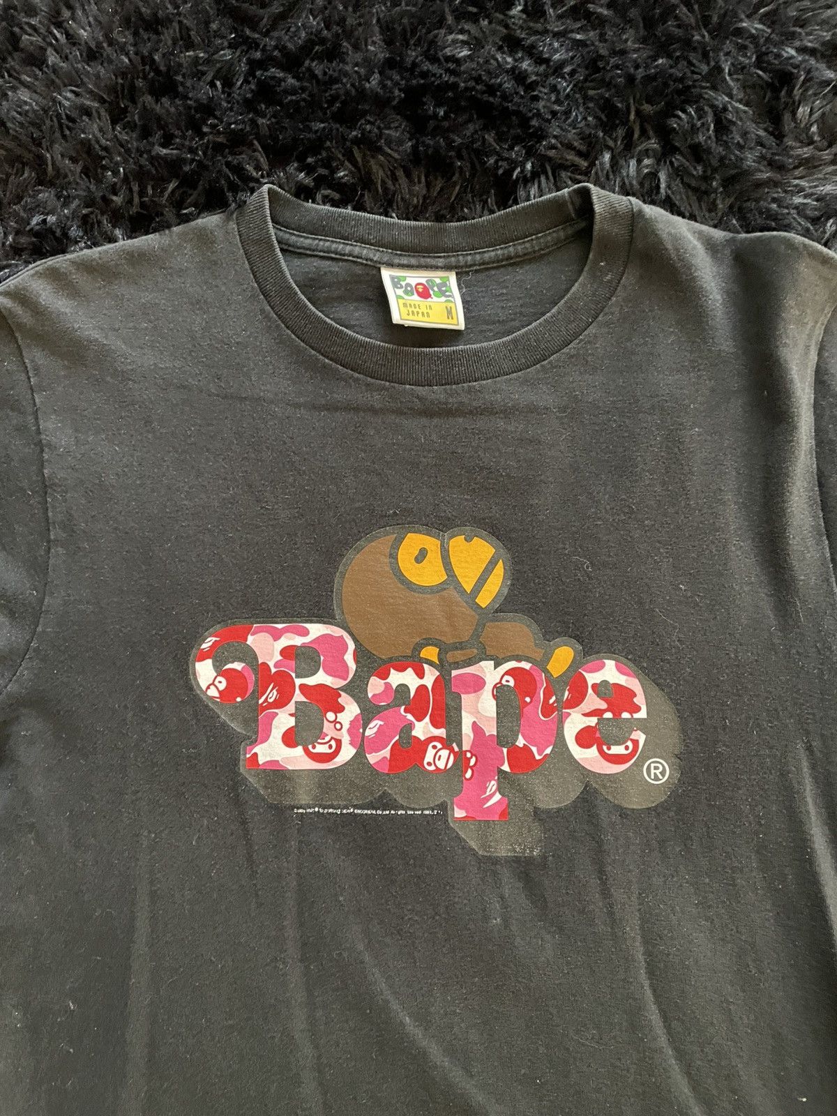 Bape Bape Pink Camo Milo Tee Size US M / EU 48-50 / 2 - 2 Thumbnail