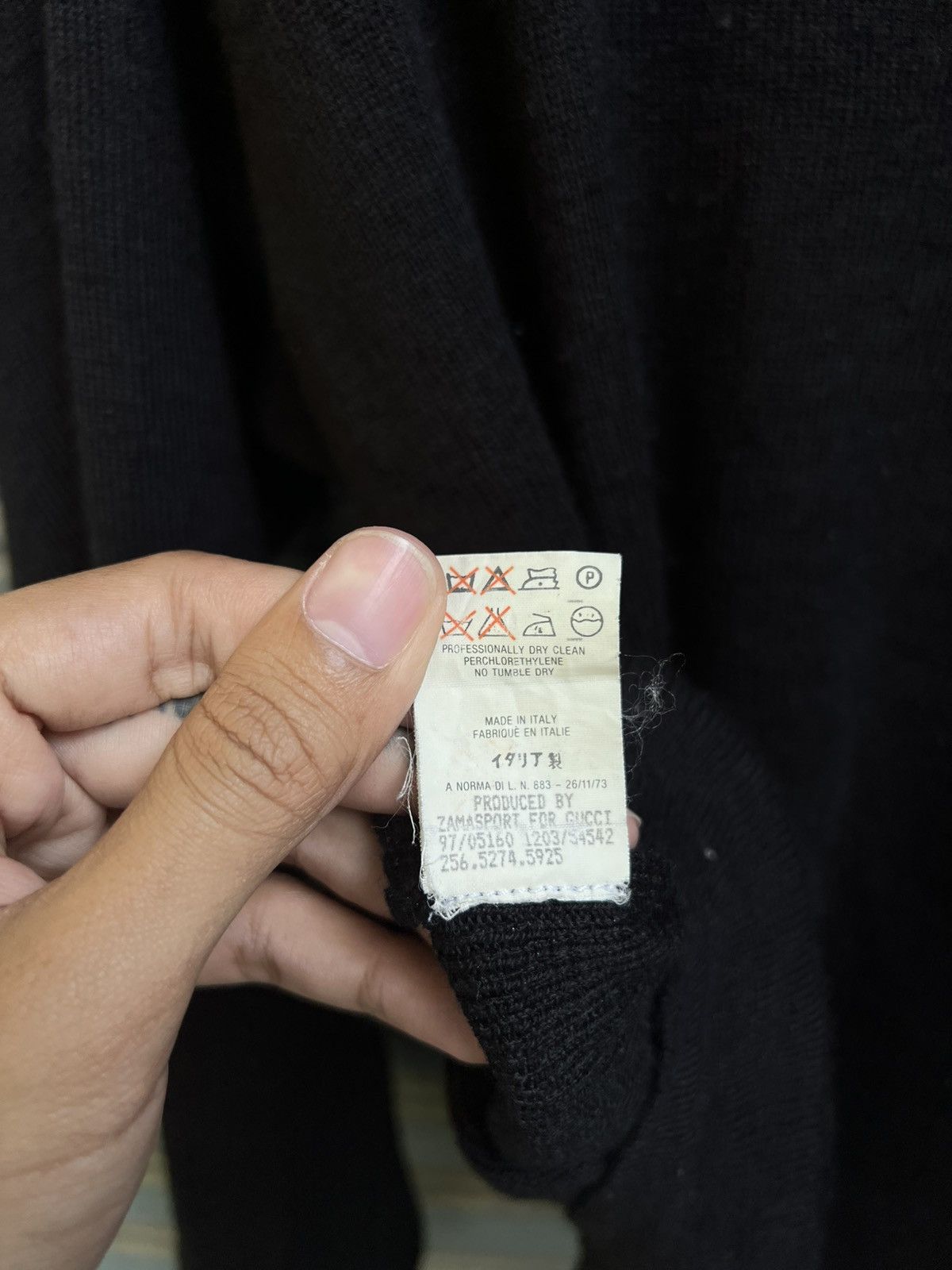 Gucci Vintage 80/90s Gucci by Dawn Mello Knit Size US L / EU 52-54 / 3 - 6 Thumbnail