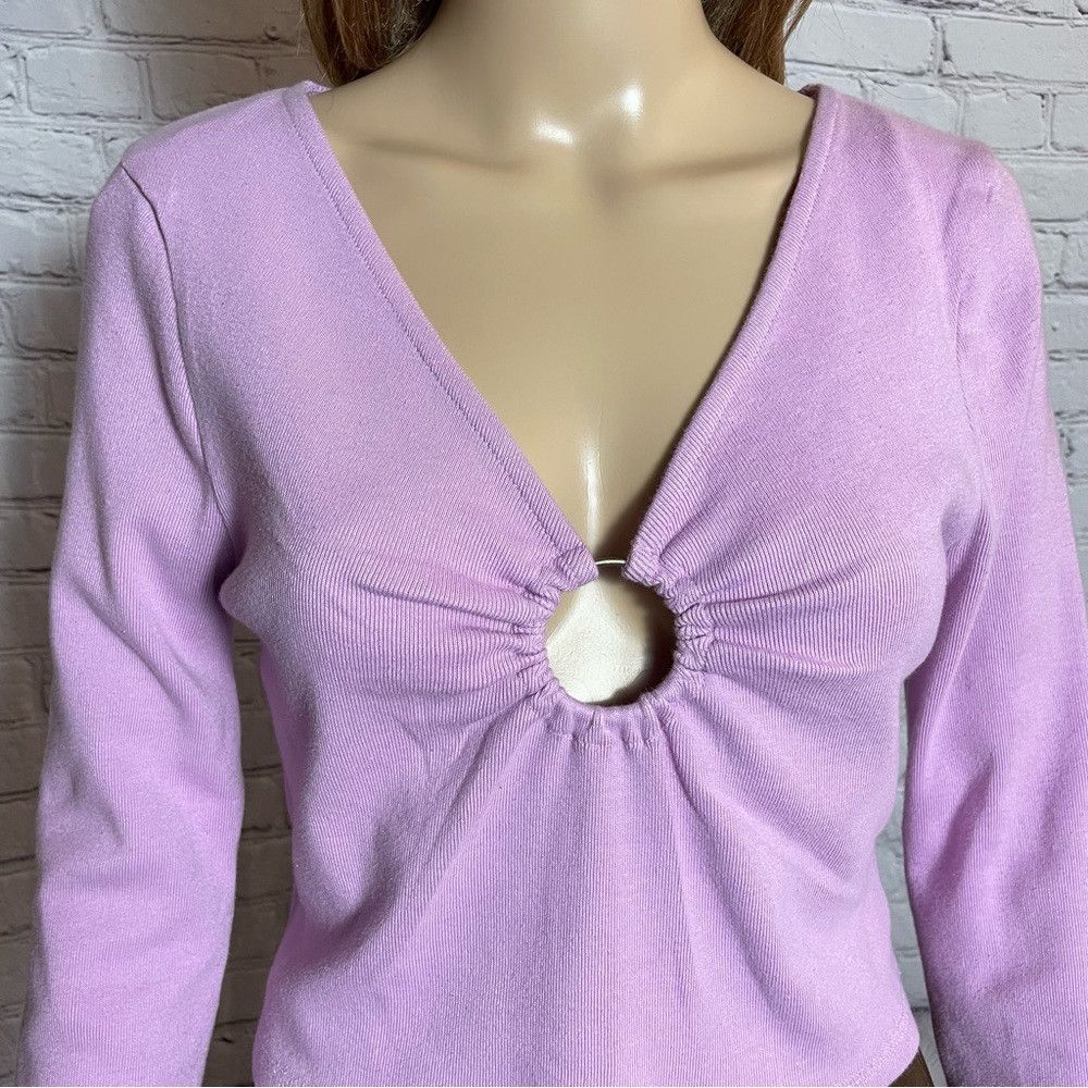 Free People New Free People Key To My Heart Pink Top Size L Size L / US 10 / IT 46 - 3 Thumbnail