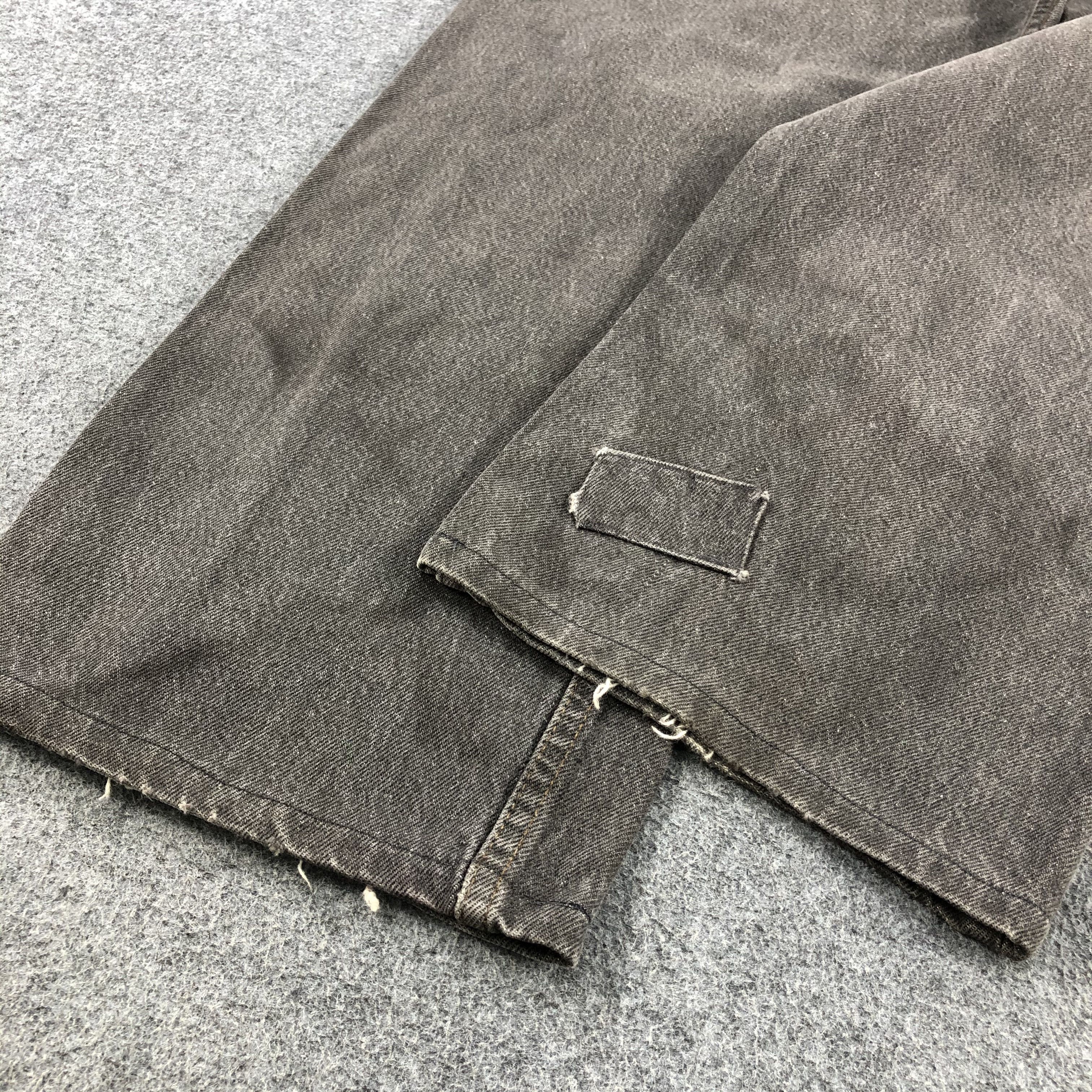 Levi's 90s Vintage Distress Levis 501 Jeans-JM1643 Size US 38 / EU 54 - 5 Thumbnail