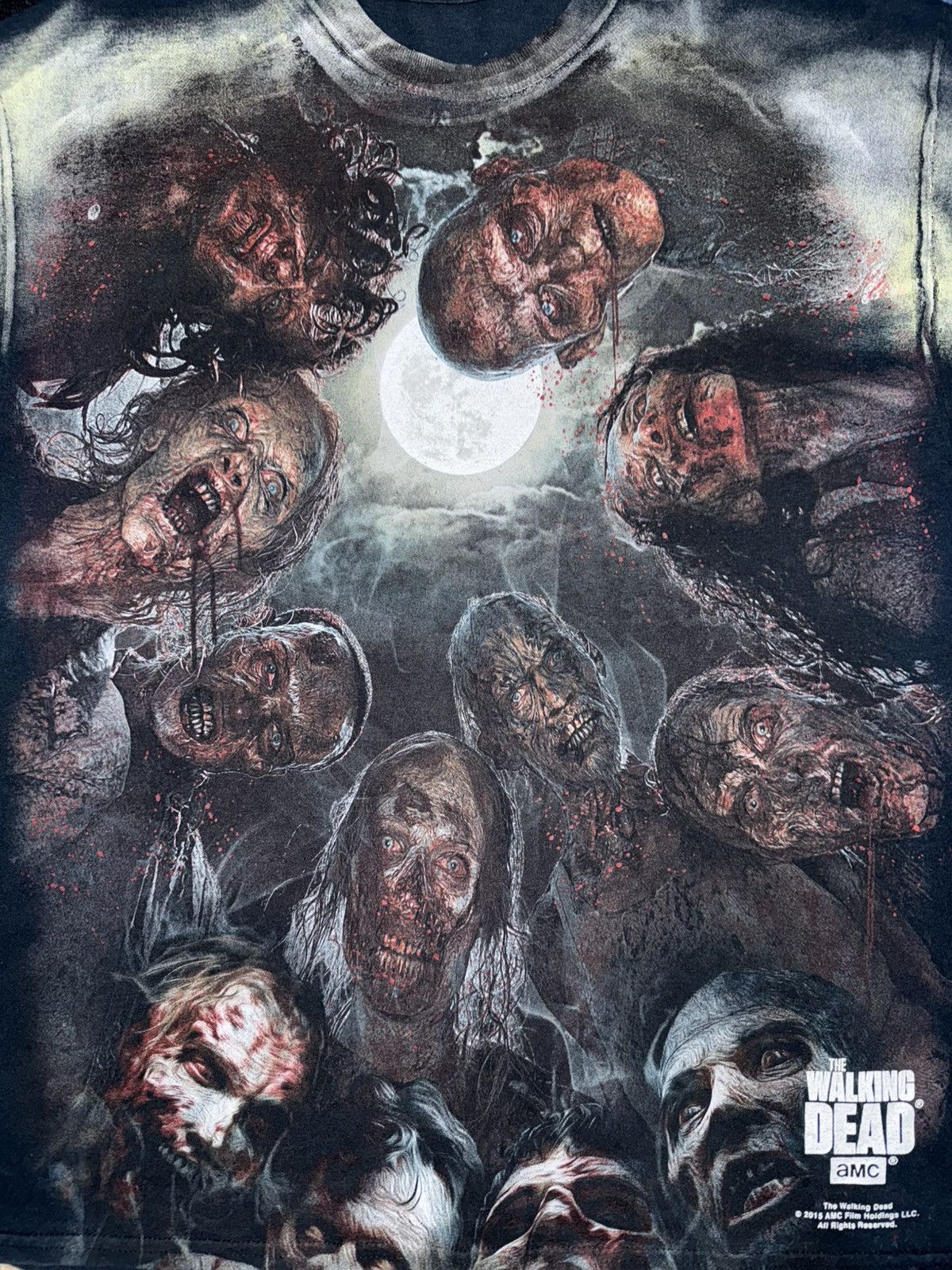 Vintage VTG Y2K THE WALKING DEAD MOVIE TEE Size US XL / EU 56 / 4 - 2 Thumbnail