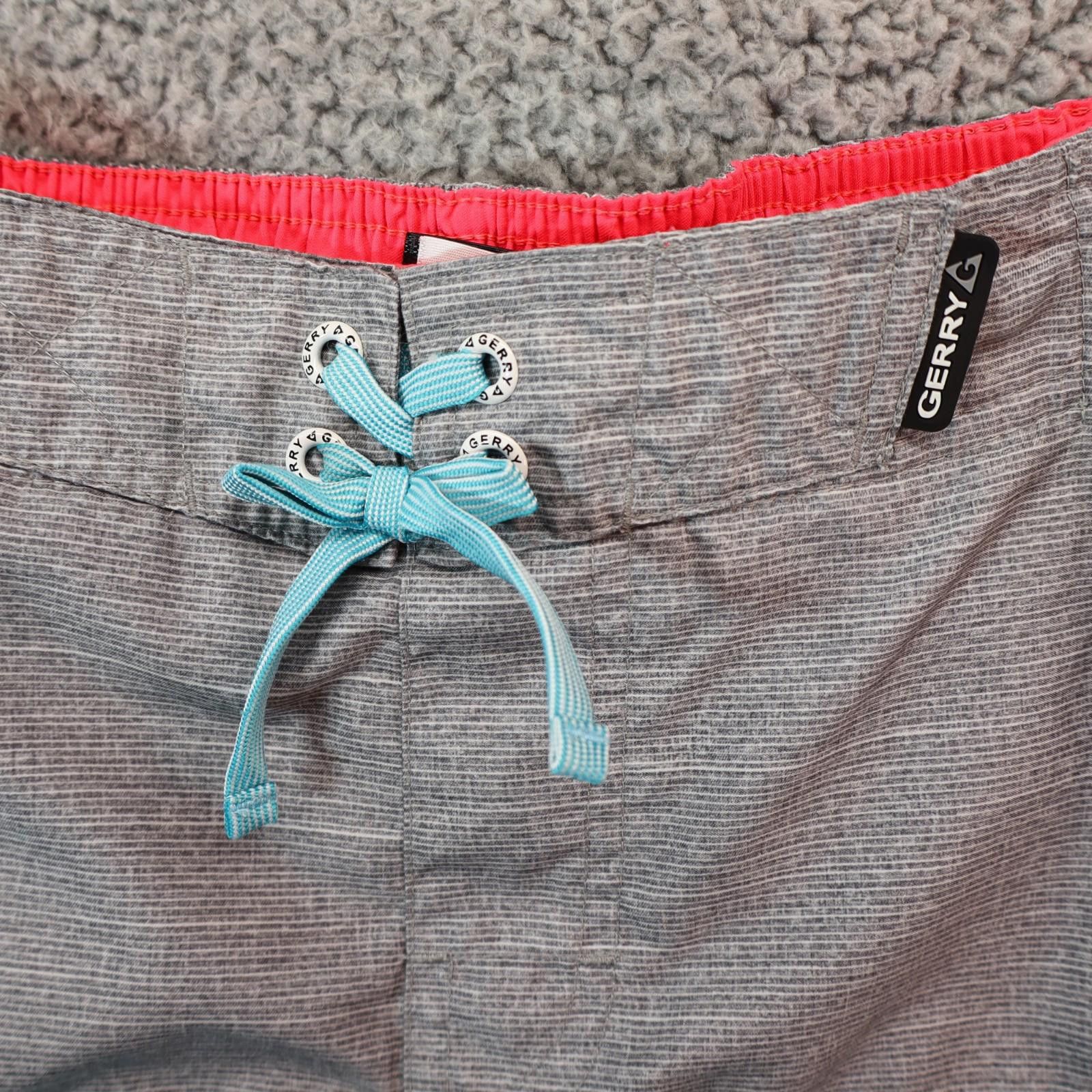 Gerrit Jacob Swim Trunks Boys Medium 10/12 Bathing Suit Grey Lined Gerry Size US 26 / EU 42 - 2 Thumbnail