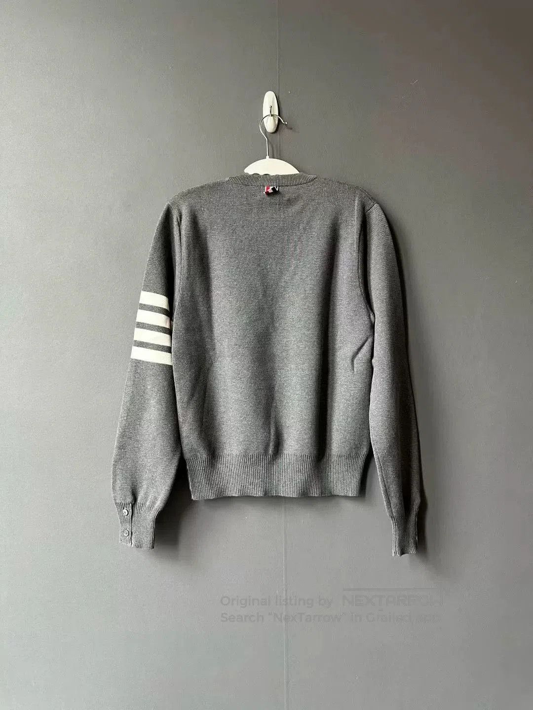 Thom Browne thom browne gray knitted sweater. Size US XXS / EU 40 - 2 Thumbnail
