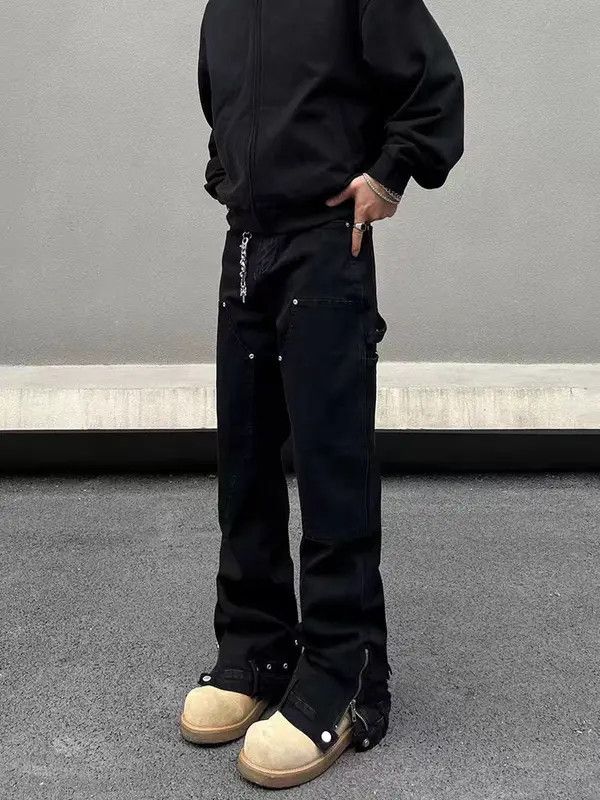 Japanese Brand Street vintage punk zipper design lumberjack jeans size 32 Size US 30 / EU 46 - 6 Thumbnail