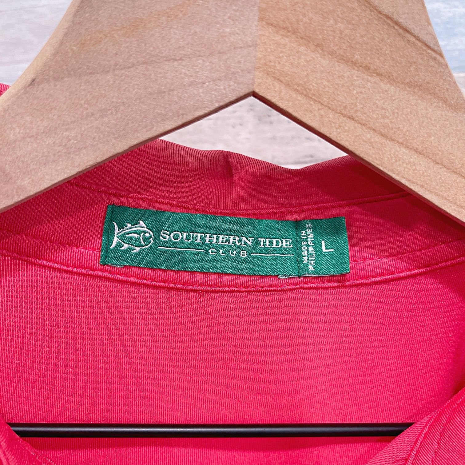 RLX Ralph Lauren Southern Tide Bald Head Island Club Golf Polo Shirt Pink L Size US L / EU 52-54 / 3 - 6 Thumbnail