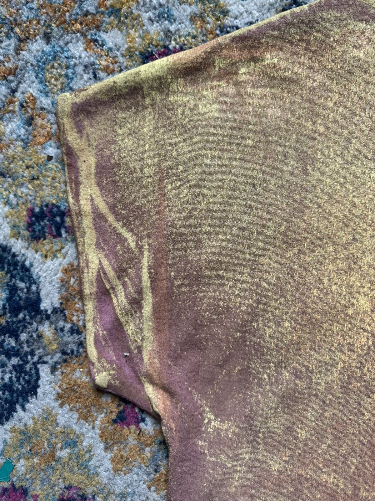 Yeezy RARE UNRELEASED DOUBLE LAYER YEEZY WYOMING HAND PAINTED TEE Size US M / EU 48-50 / 2 - 4 Thumbnail