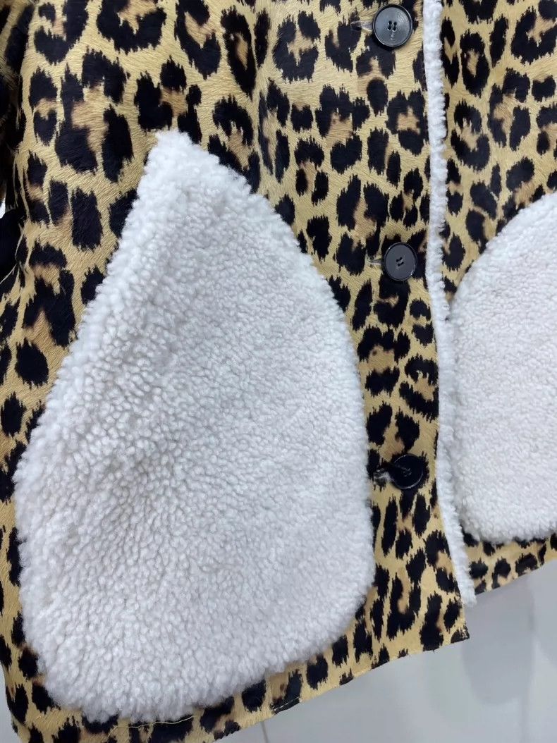 Dior Dior Leopard fur jacket 2504-Nextarrow Size XS / US 0-2 / IT 36-38 - 3 Thumbnail