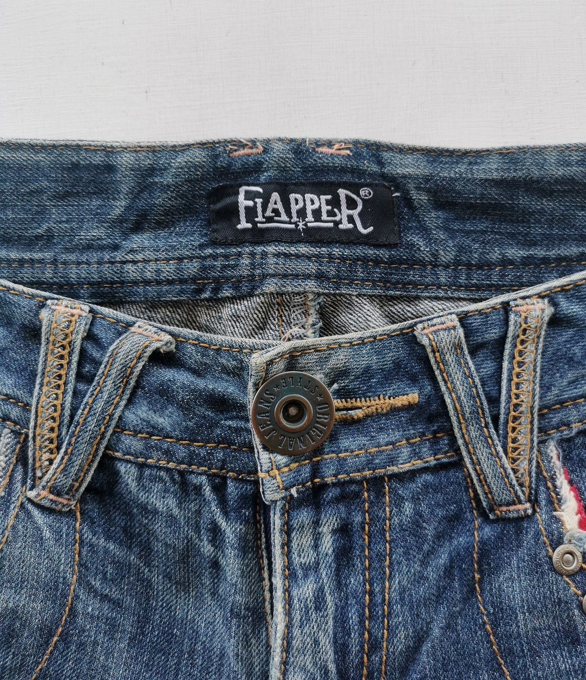 14th Addiction Flared Bootcut Fiapper Japan Jeans Size US 30 / EU 46 - 7 Thumbnail