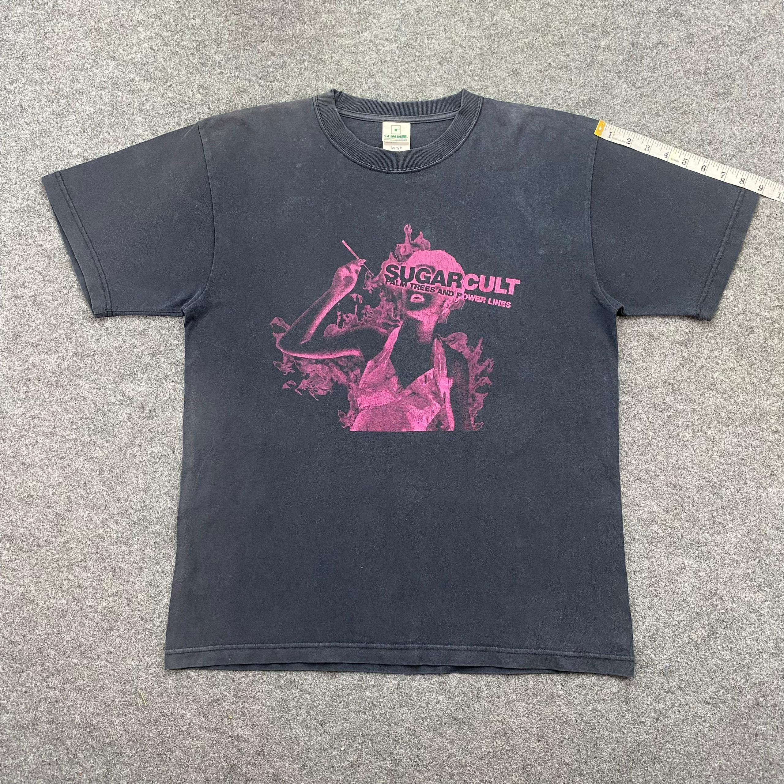 Band Tees Vintage Sugarcult Palm Trees And Power Lines Band Tshirt Size US M / EU 48-50 / 2 - 3 Thumbnail
