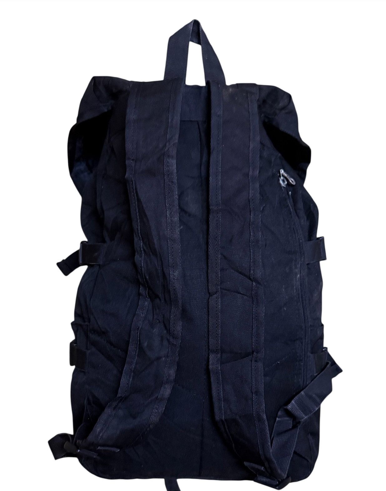 Japanese Brand AWENTURA Black Bagpack Vintage Size ONE SIZE - 4 Thumbnail