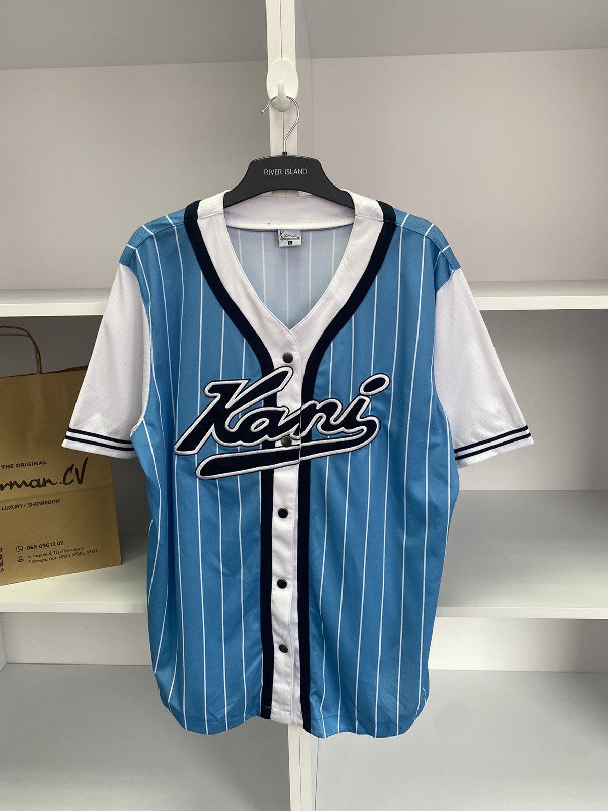 Karl Kani × Vintage Vintage Karl Kani Hip Hop Jersey tee Size US L / EU 52-54 / 3 - 5 Thumbnail