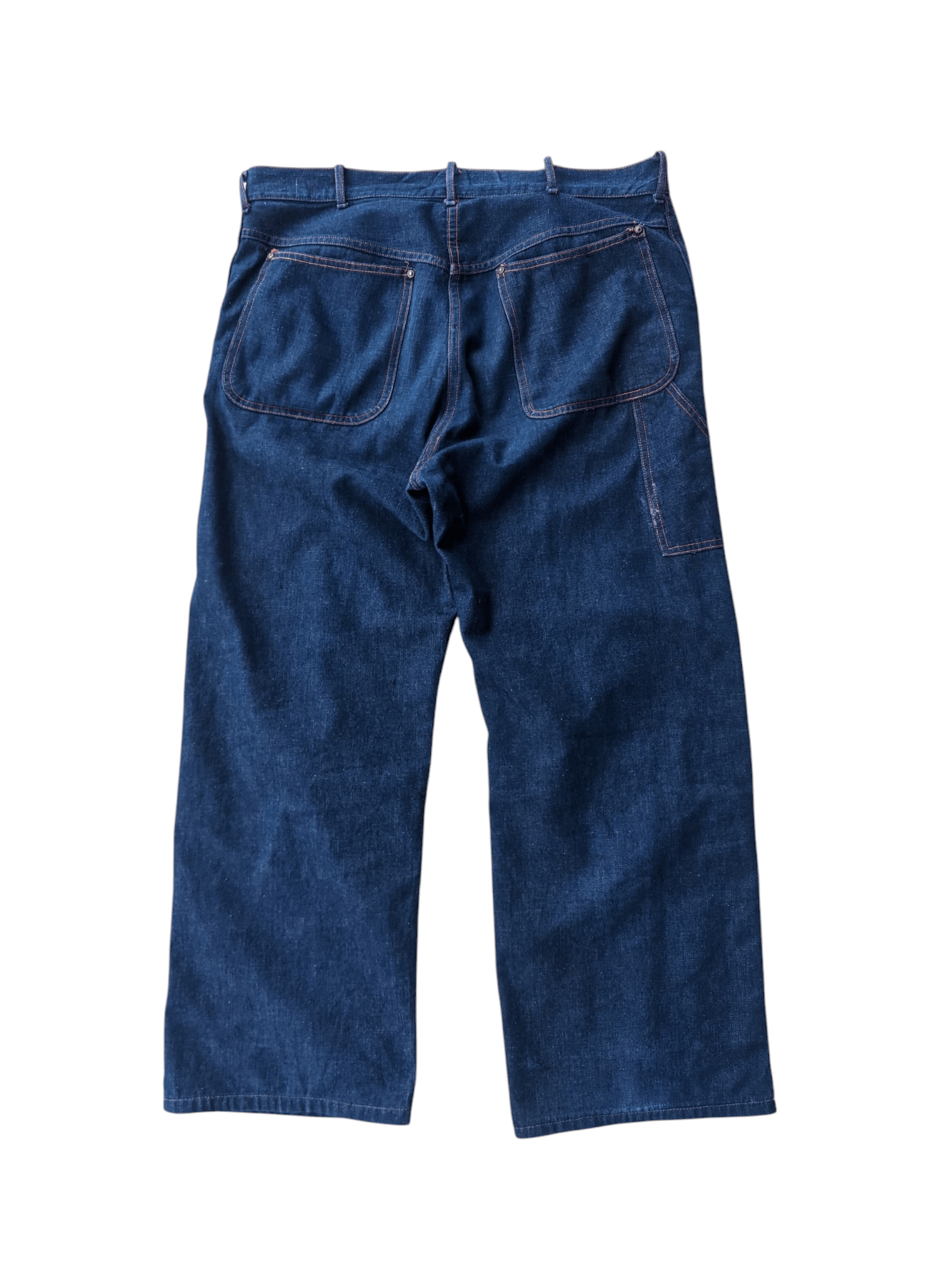 Vintage Vintage 40s wwii carpenter denim workwear Size US 36 / EU 52 - 2 Thumbnail