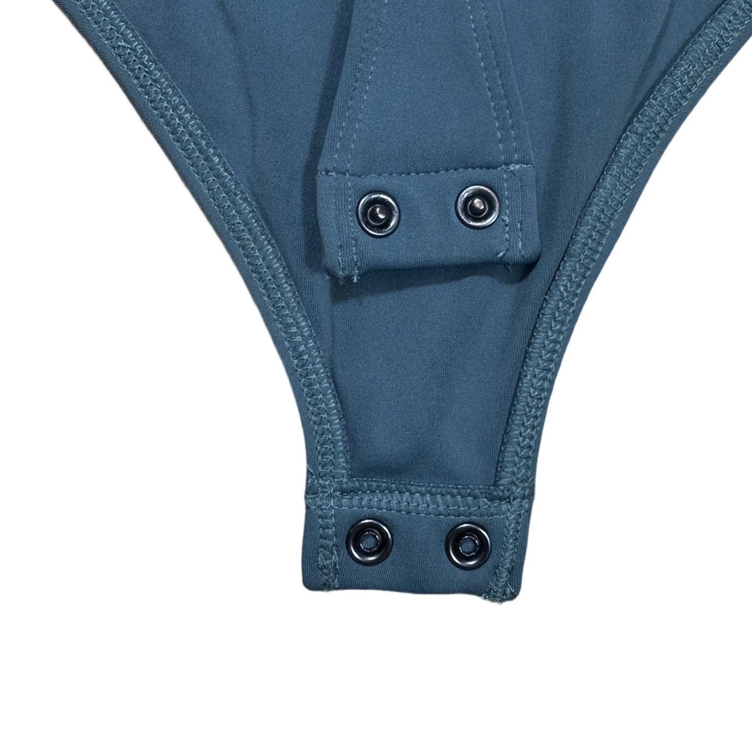 Express Express Body Contour Compression Scoop Neck Bodysuit Thong Size M / US 6-8 / IT 42-44 - 4 Thumbnail
