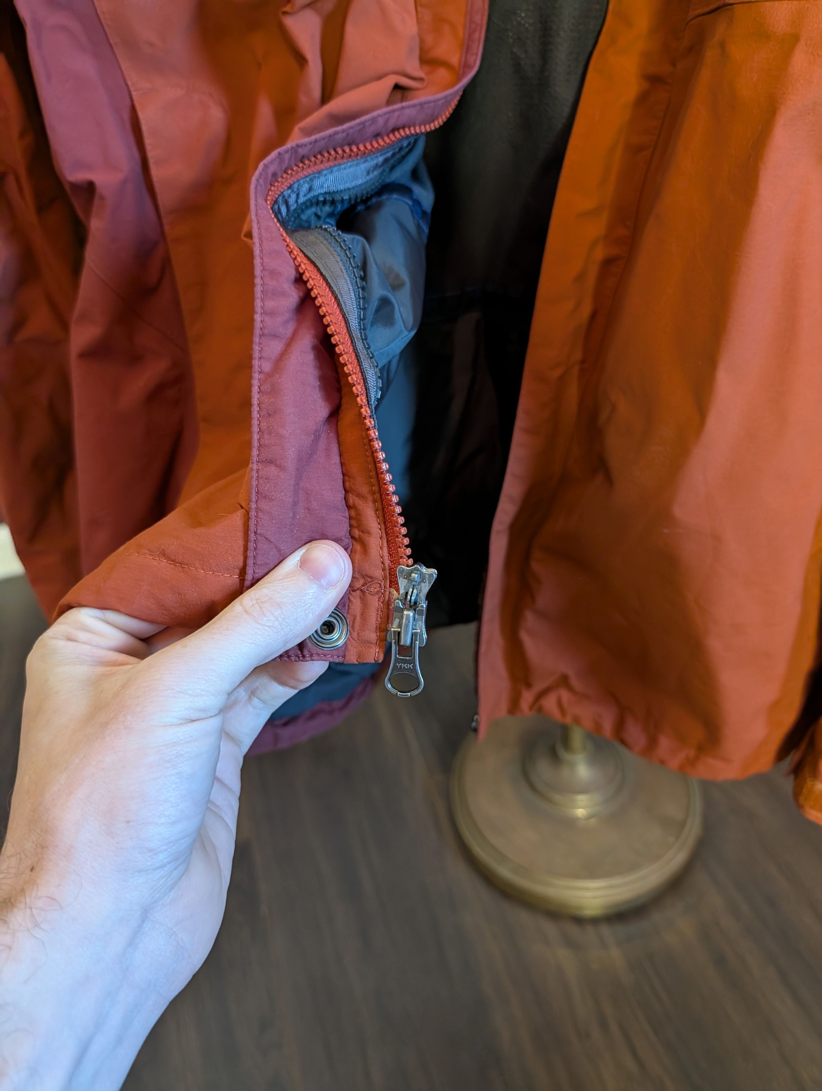 The North Face GORE TEX Orange 2005 Zip-Up Parka Coat Nylon Shell Size US XL / EU 56 / 4 - 7 Thumbnail