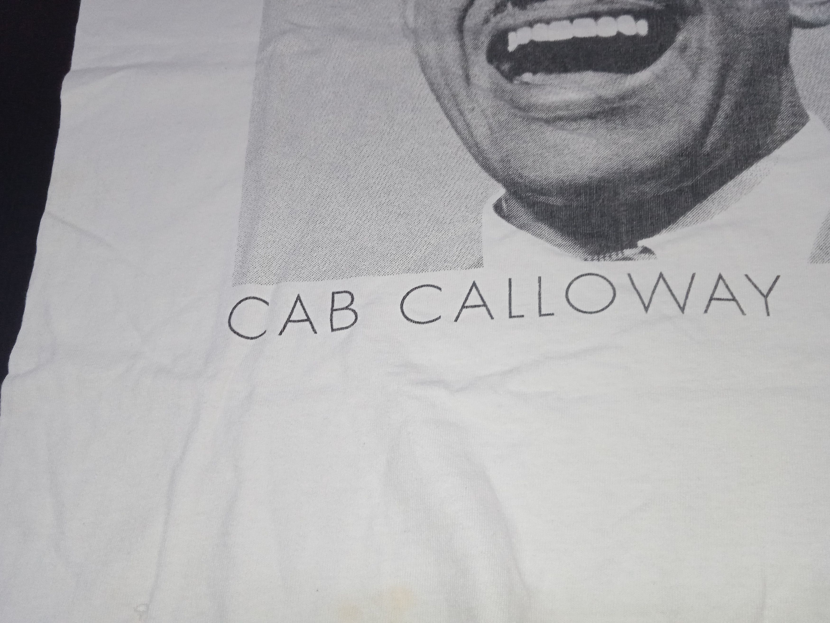 Vintage Vintage Thrashed Cab Calloway 1990 T-Shirt Jazz Blues Size US M / EU 48-50 / 2 - 6 Thumbnail