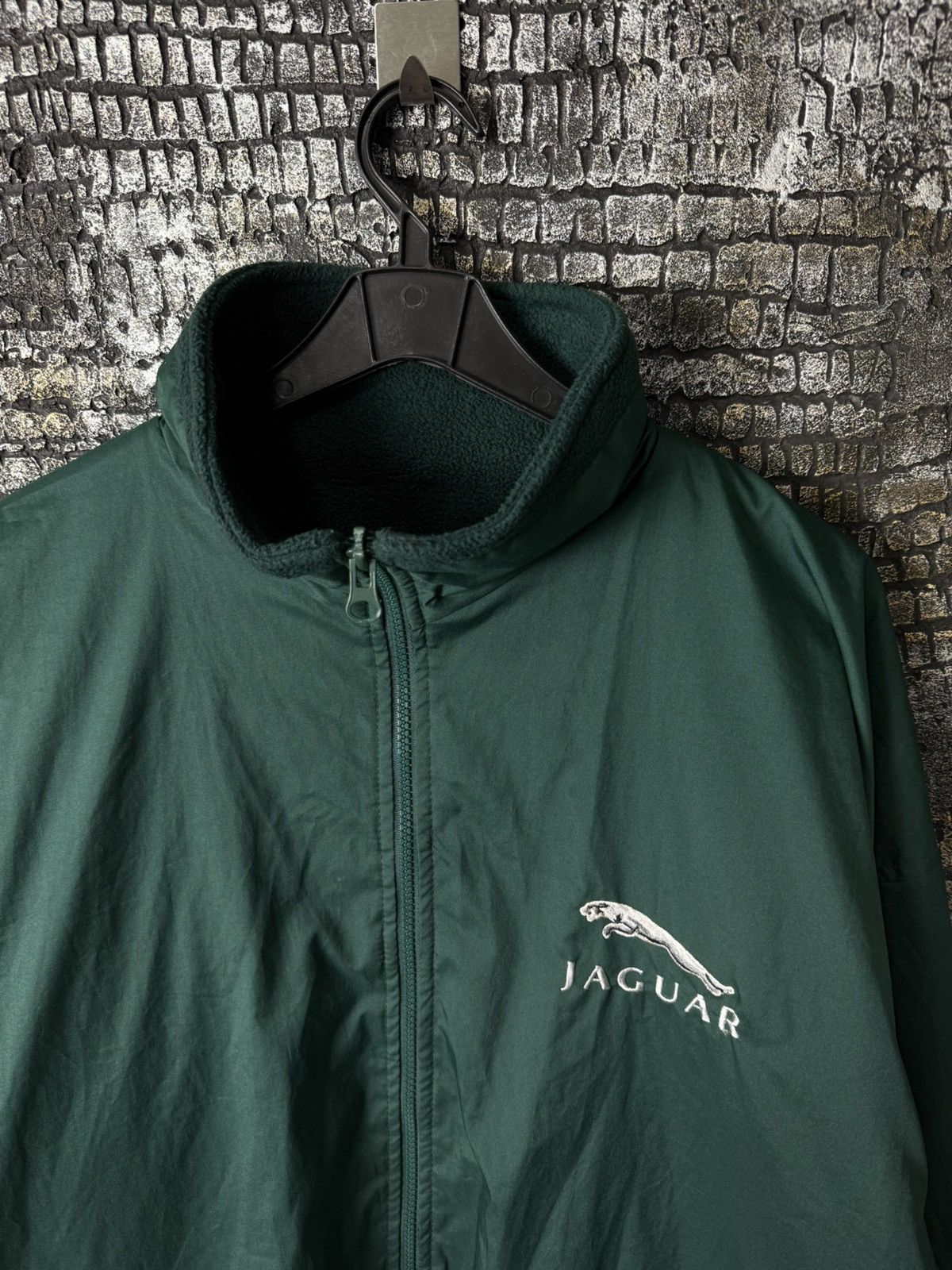 Formula 1 Vintage Jaguar F1 Racing 90s Nylon Jacket Fleece Y2K Size US M / EU 48-50 / 2 - 4 Thumbnail