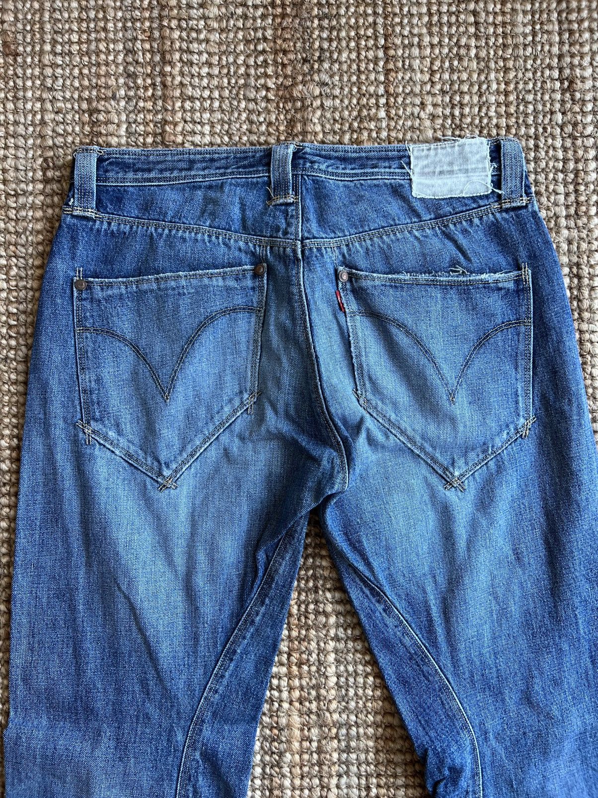 Levi's Levis Engineered Jeans Buckle Back Tag W34 Actual 34x30.5 Size US 34 / EU 50 - 1 Thumbnail