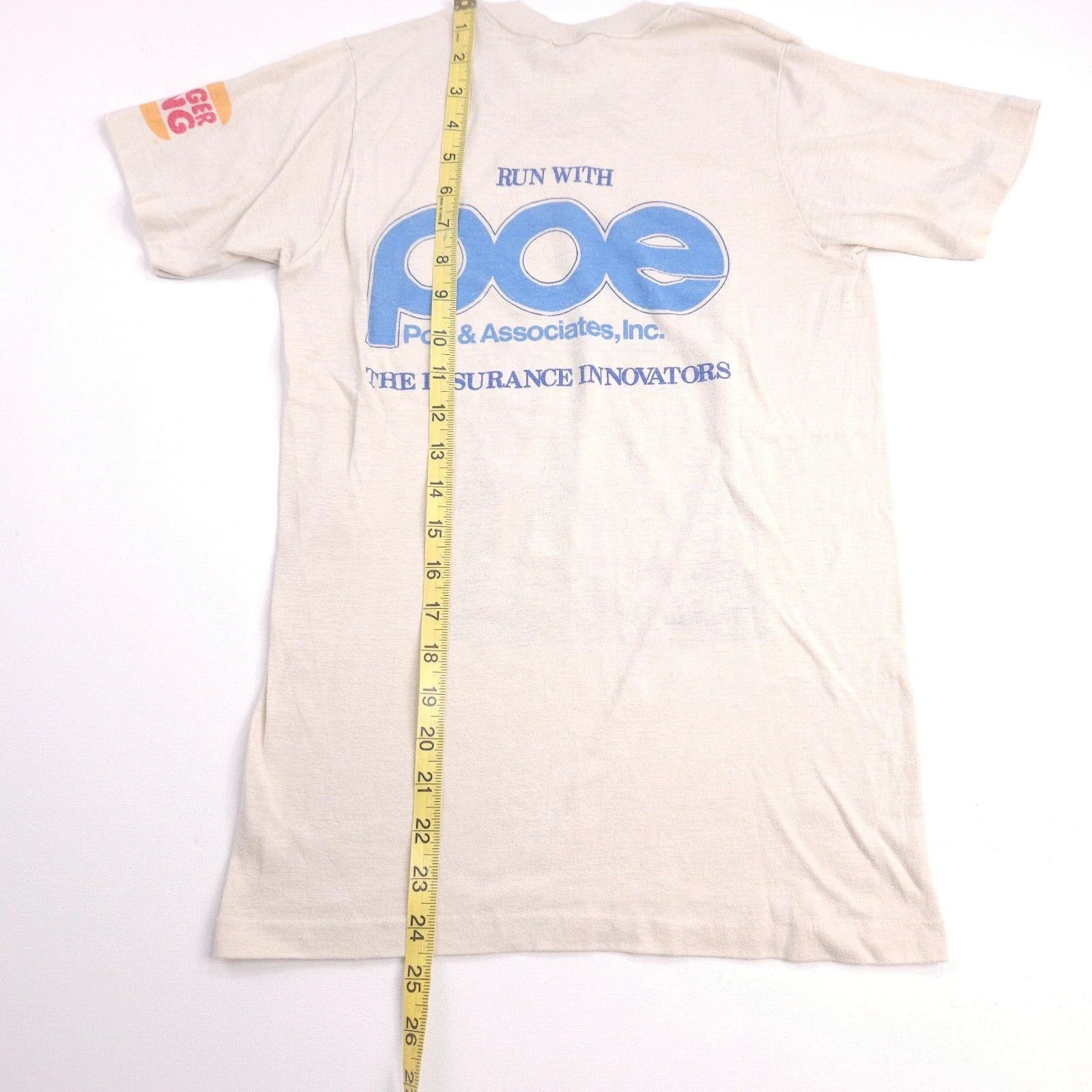 Nike Vintage 1981 Nike Gasparilla Burger King Run Race Shirt S Size US S / EU 44-46 / 1 - 7 Thumbnail