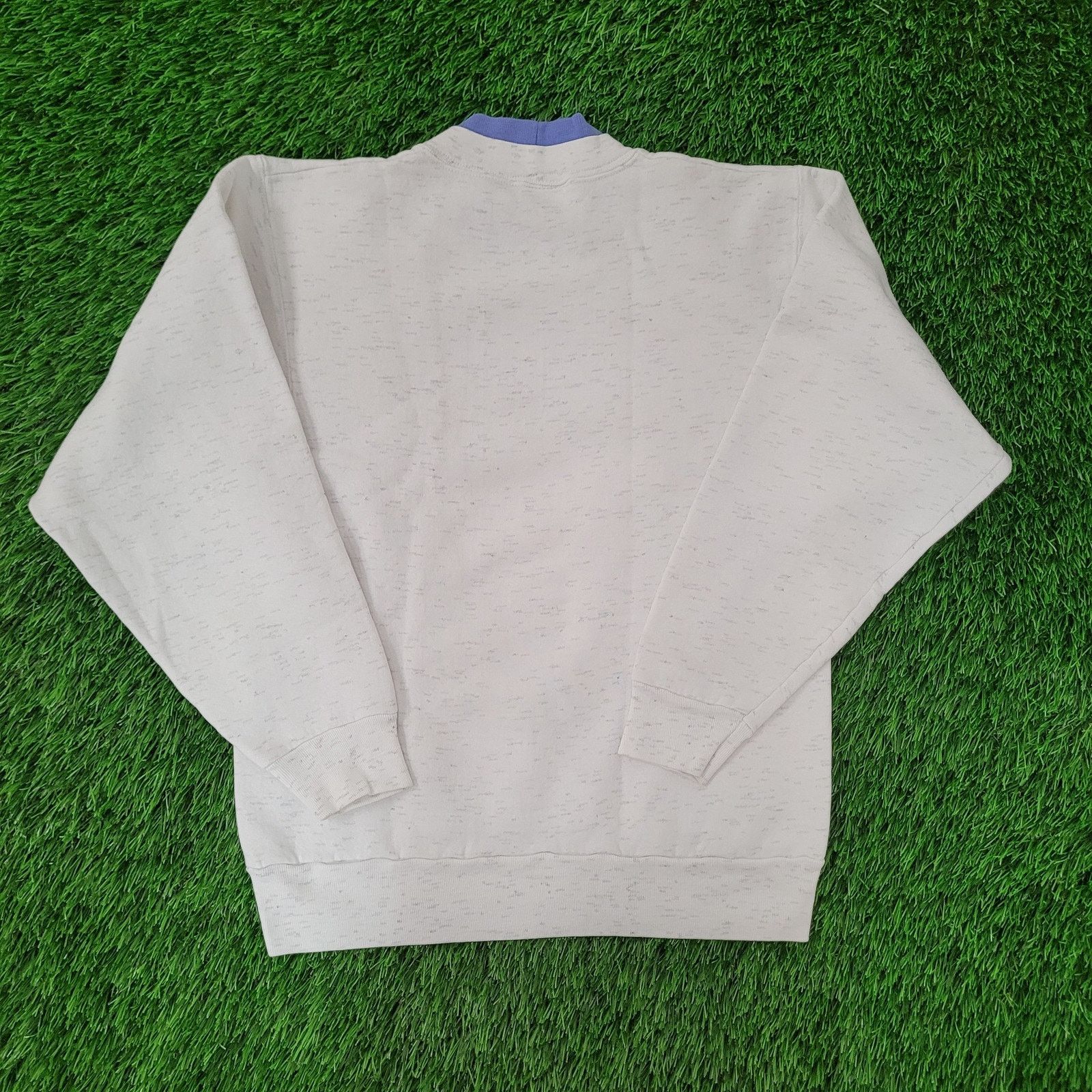 Vintage Vintage Flower Bird Sweatshirt Womens Medium 18x23 Gray Size M / US 6-8 / IT 42-44 - 2 Thumbnail
