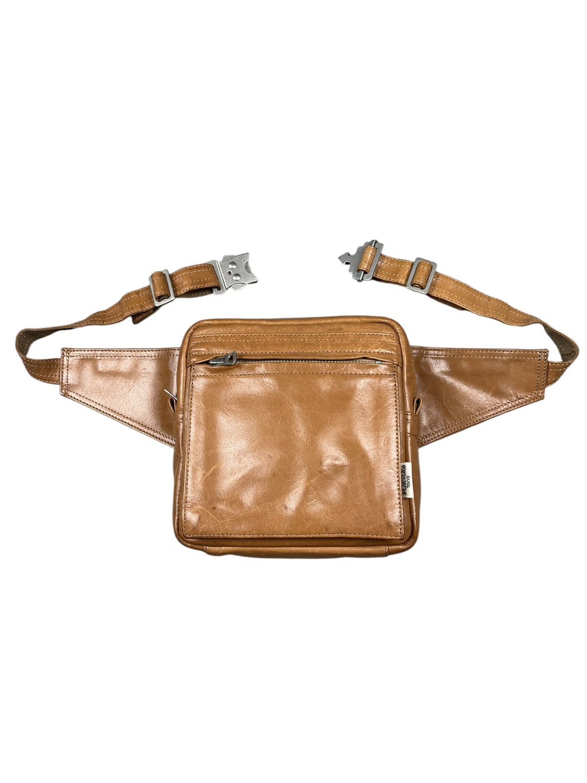 Porter Vintage Porter Leather Metal Buckle Waist Bag Size ONE SIZE - 2 Thumbnail