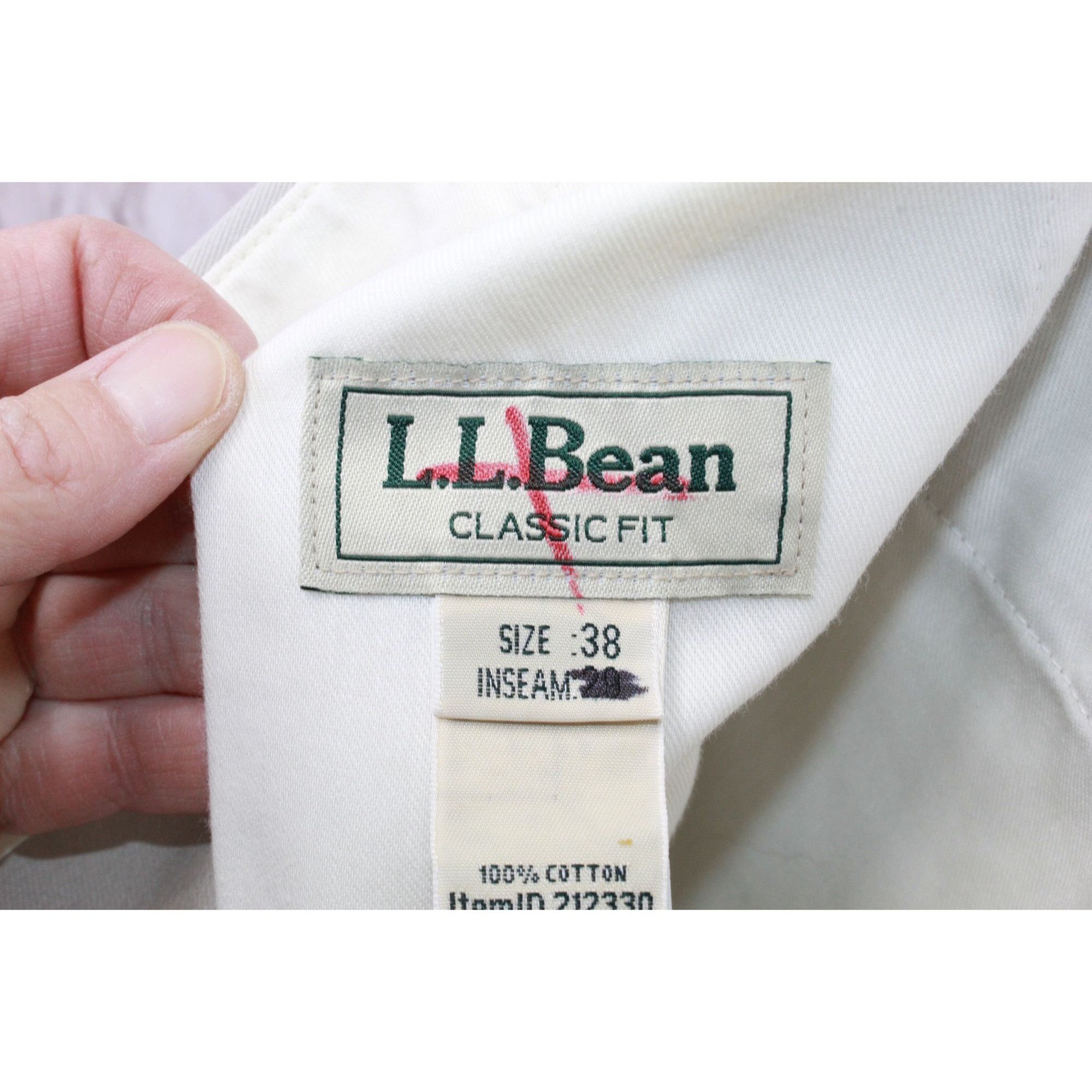 L.L. Bean LL Bean Men's Wrinkle Free Double L Chinos Classic Fit 38 Size US 38 / EU 54 - 7 Thumbnail