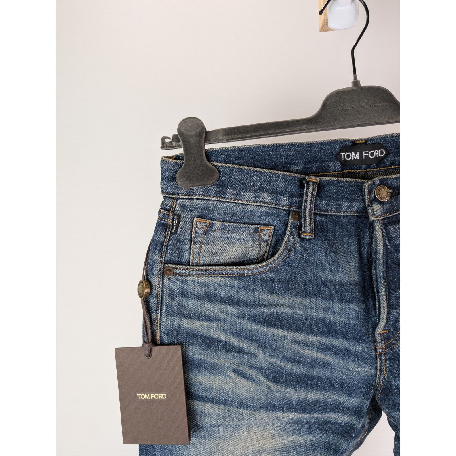 Tom Ford o1rshd1 Slim Denim Jeans in DK Indigo Size US 32 / EU 48 - 5 Thumbnail
