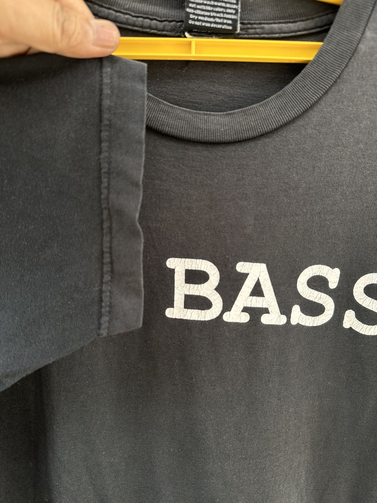 Band Tees Vintage MaiM I ❤️ Bass Death Metal Faded Tee Size US M / EU 48-50 / 2 - 7 Thumbnail