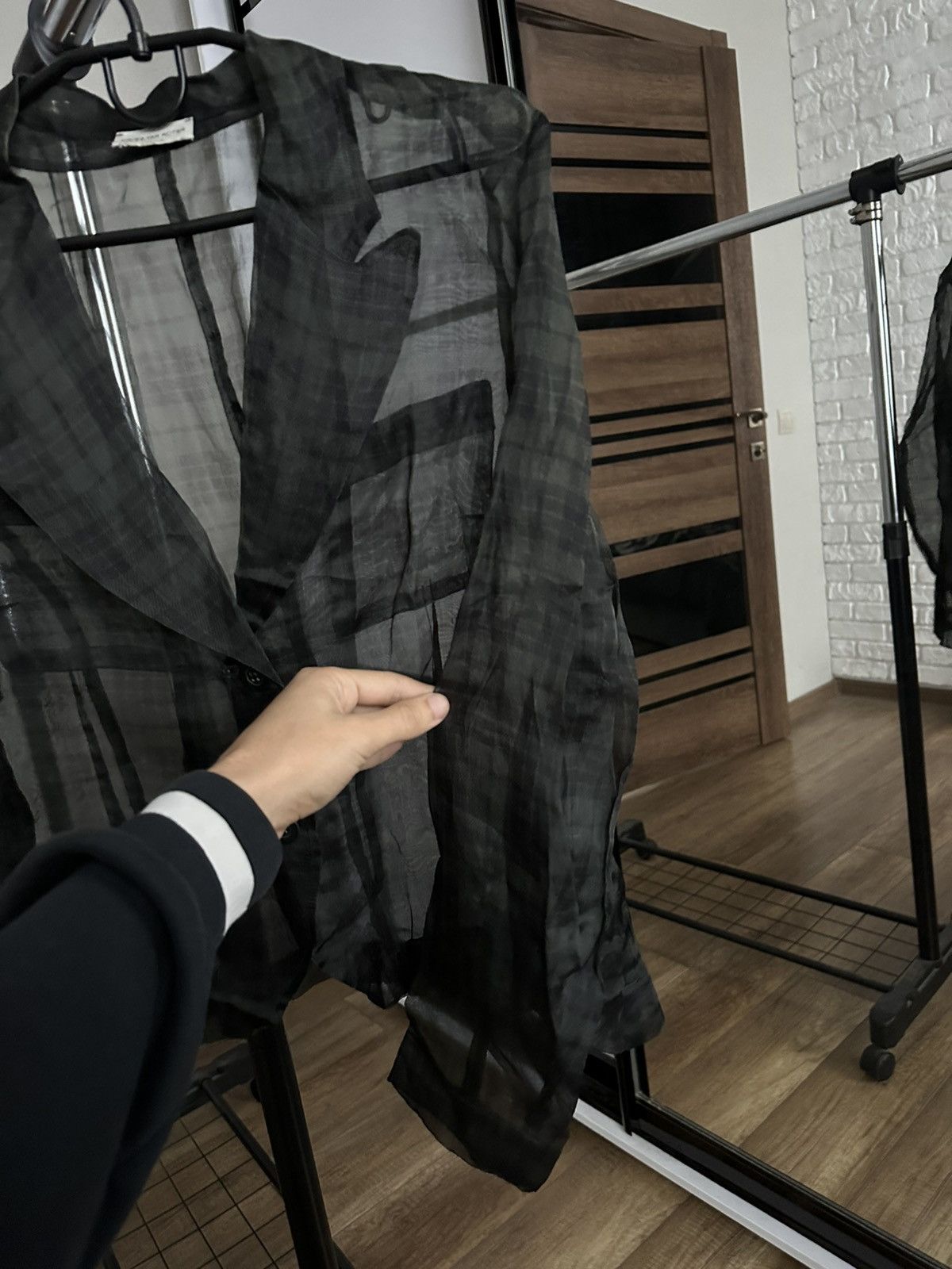 Dries Van Noten Dries Van Noten Silk Blazer Jacket Shirt Long Sleeve Size S / US 4 / IT 40 - 7 Thumbnail