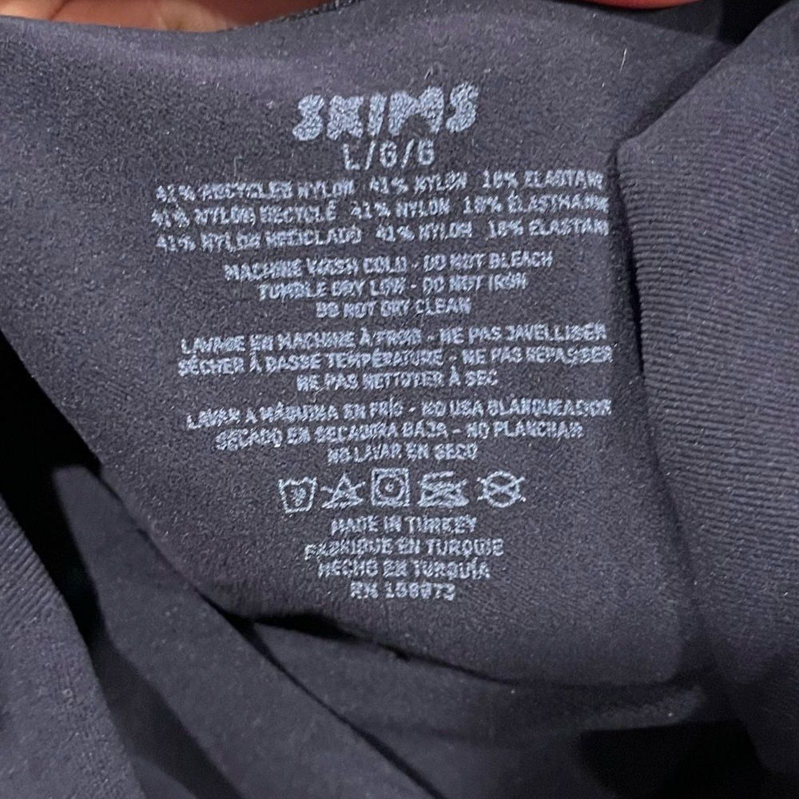 SKIMS NWOT Skims Bodysuit Seamless Sculpt Snap Button Solid Size ONE SIZE - 3 Thumbnail