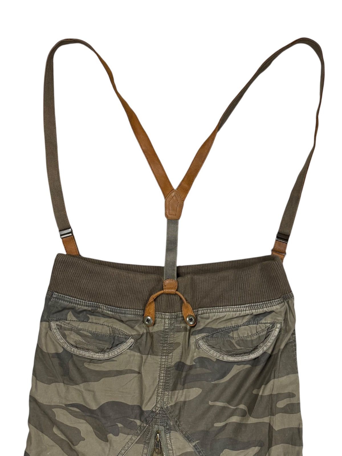 GOA Archive GOA - Camo Suspender Maxi Skirt Size 28" / US 6 / IT 42 - 8 Thumbnail