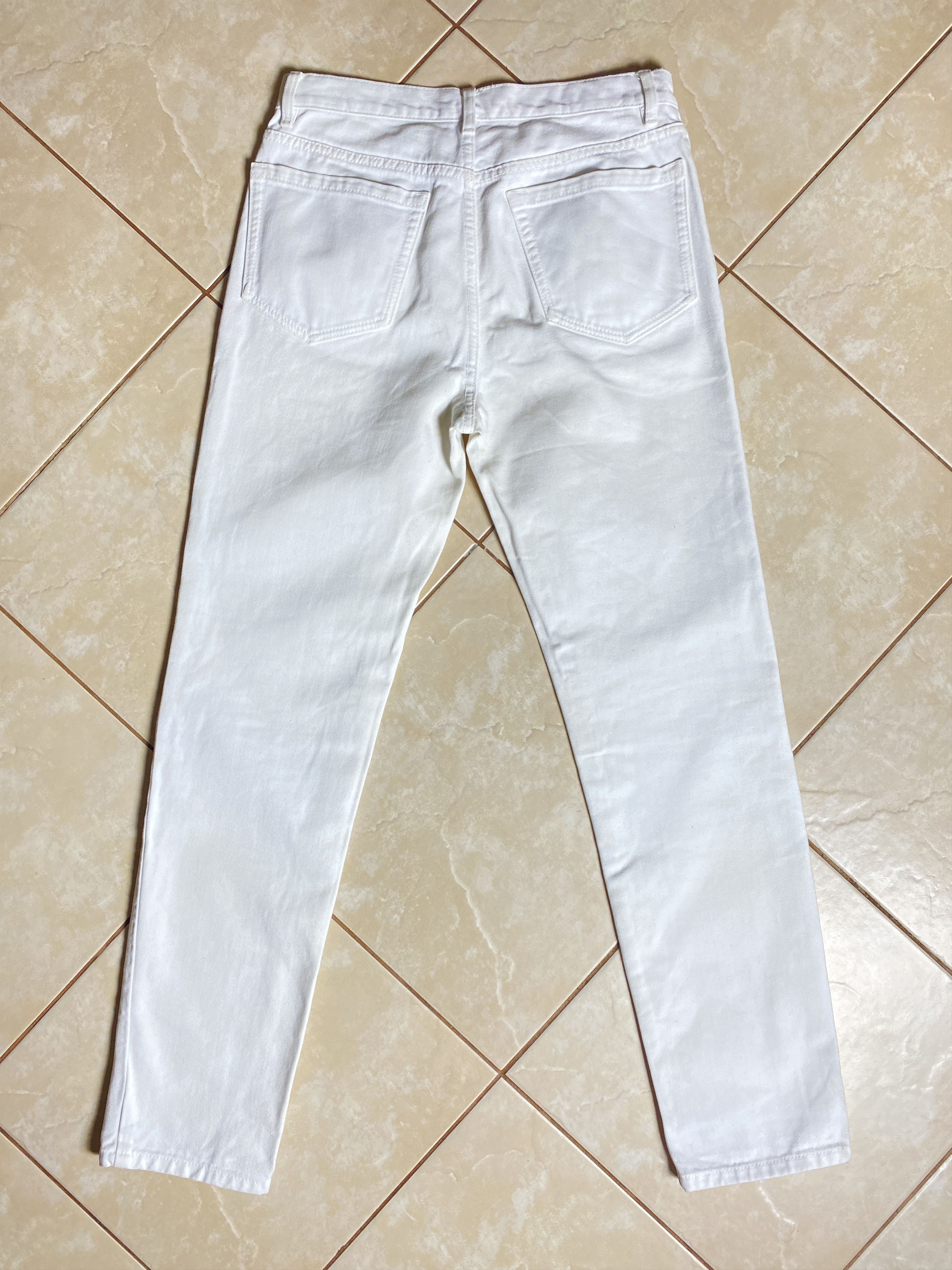 Dries Van Noten DRIES VAN NOTEN Classic White Jeans/Denim Size 26" / US 2 / IT 38 - 3 Thumbnail