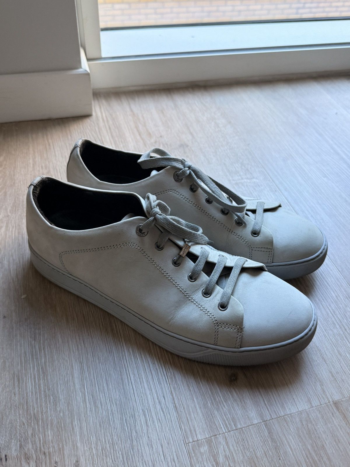 Lanvin Lanvin Men's Suede Sneakers Size 11 Size US 11 / EU 44 - 2 Thumbnail