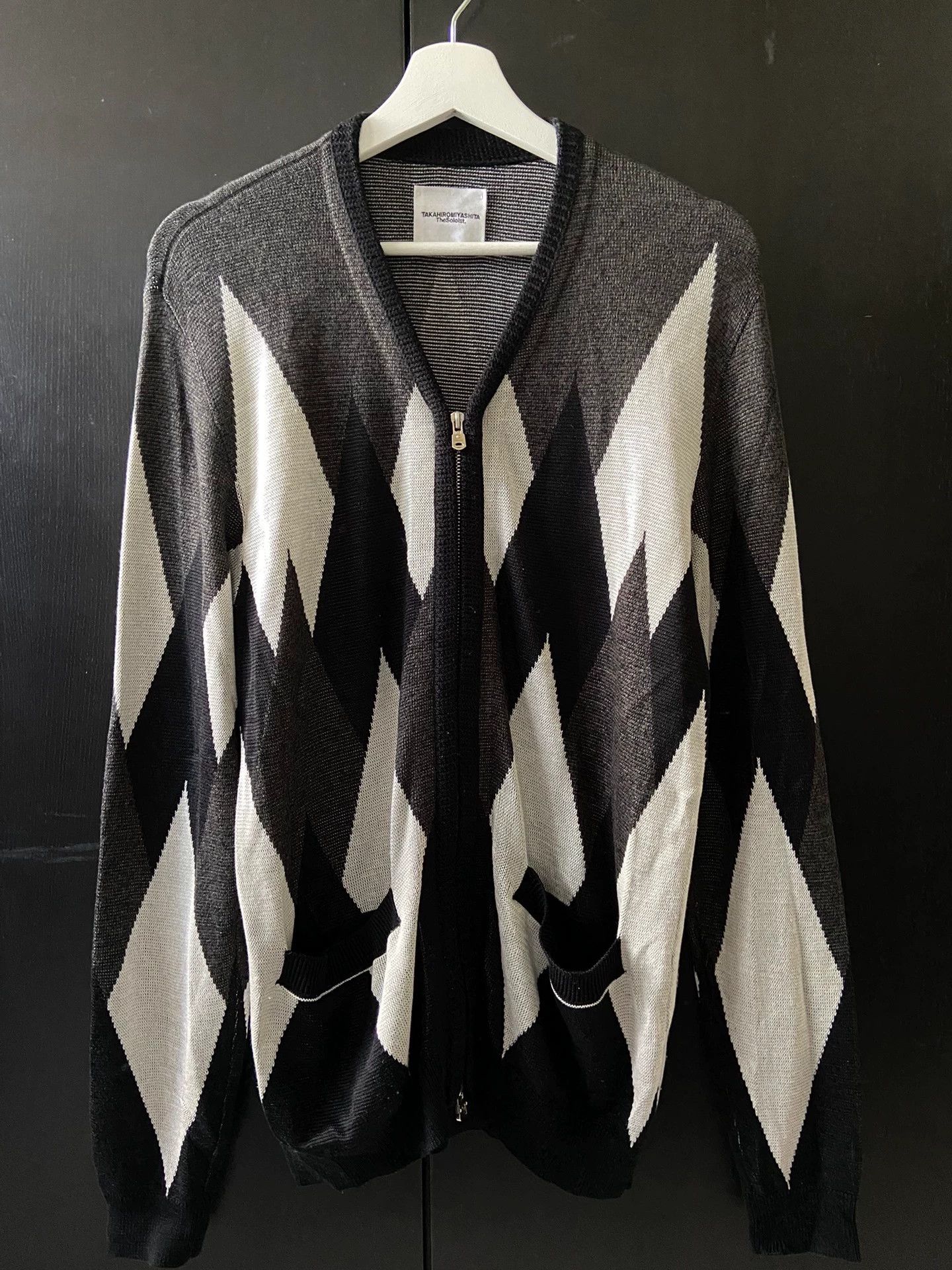 Takahiromiyashita The Soloist. THE SOLOIST nirvans SS18 Silk Cardigan Size 48 Size US M / EU 48-50 / 2 - 1 Thumbnail