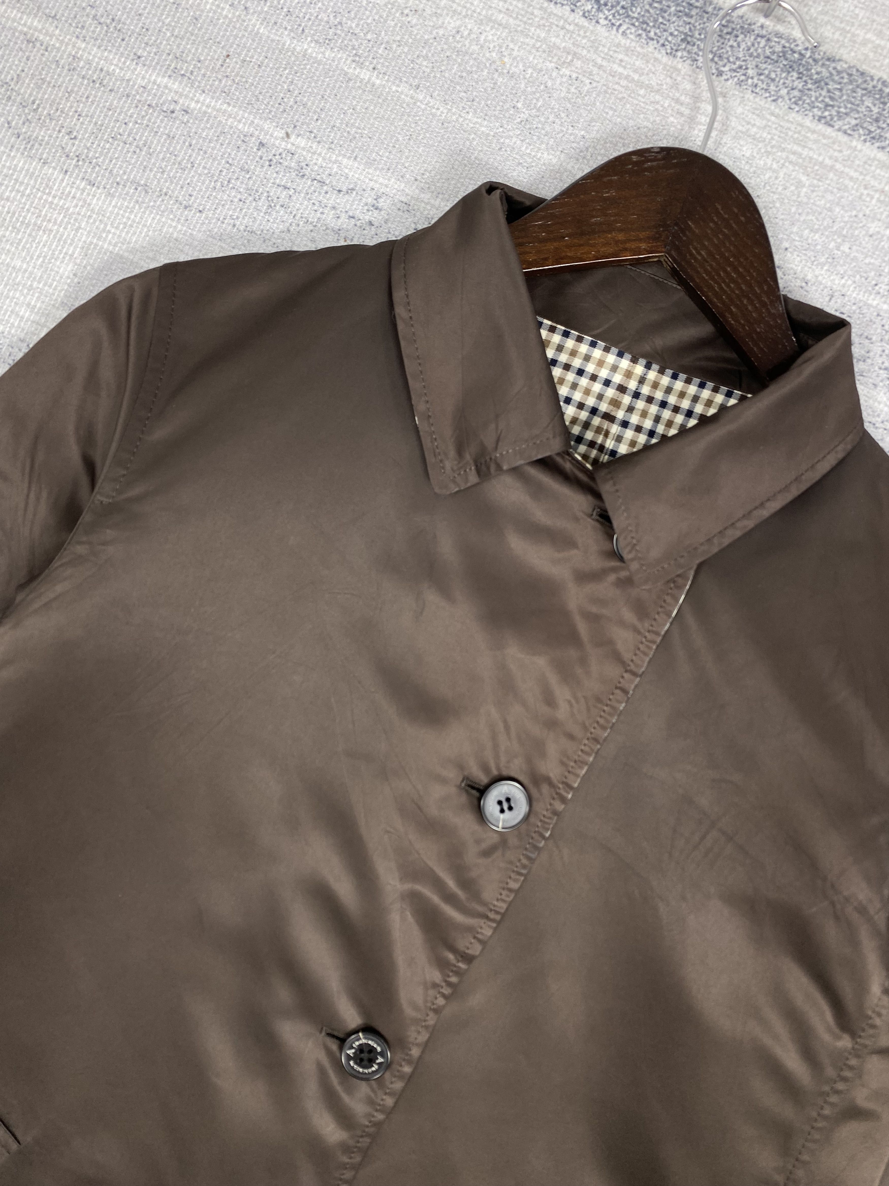 Aquascutum Vintage Aquascutum Reversible Button Jacket Size US M / EU 48-50 / 2 - 2 Thumbnail