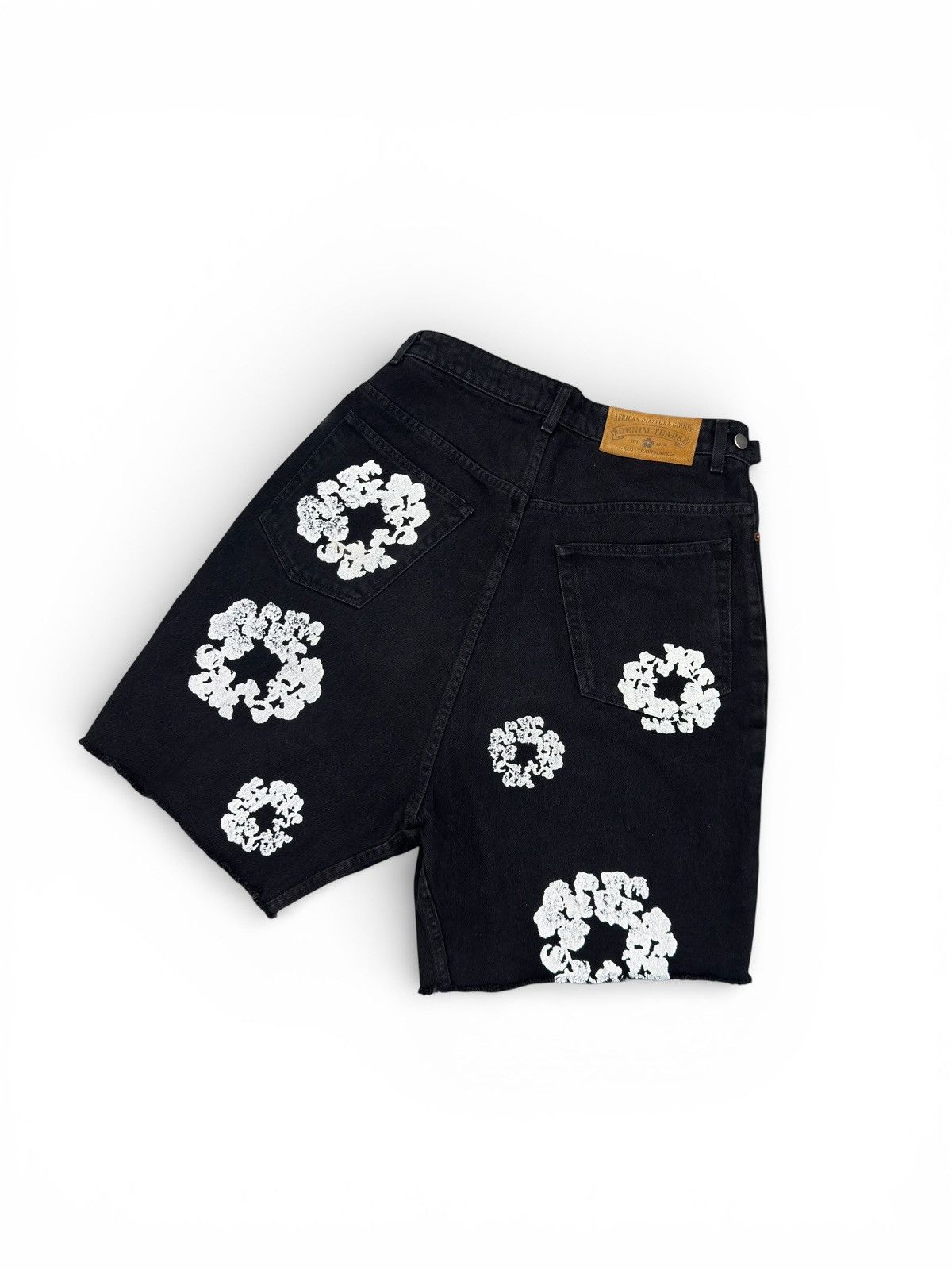 Denim Tears Floral Jean Shorts