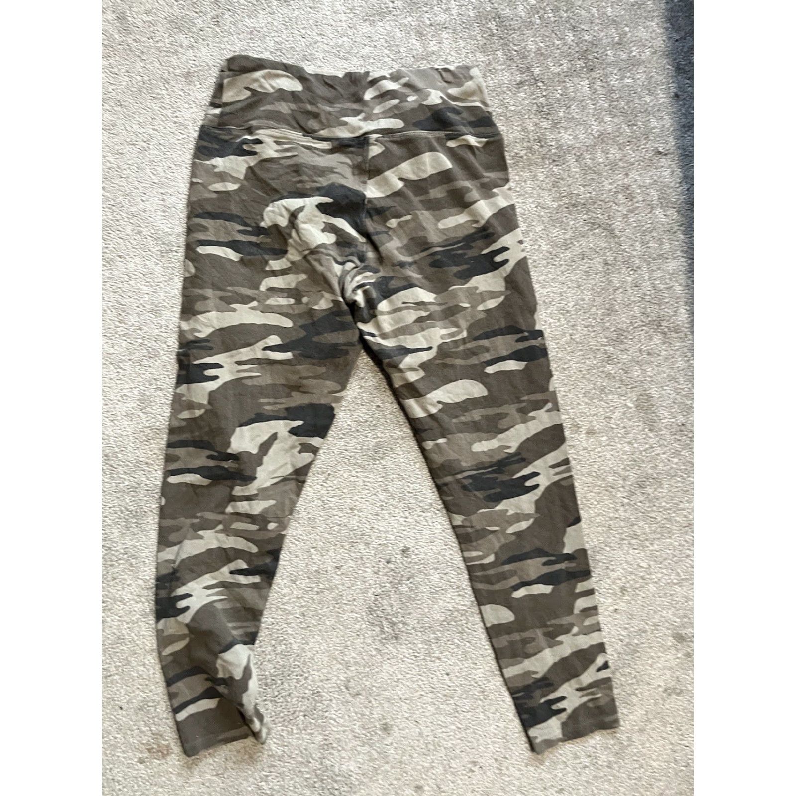 Express Express Women's Leggings Medium Mid Rise Camo Stretch Ankle Workout Pants Solid Size 32" / US 10 / IT 46 - 3 Thumbnail