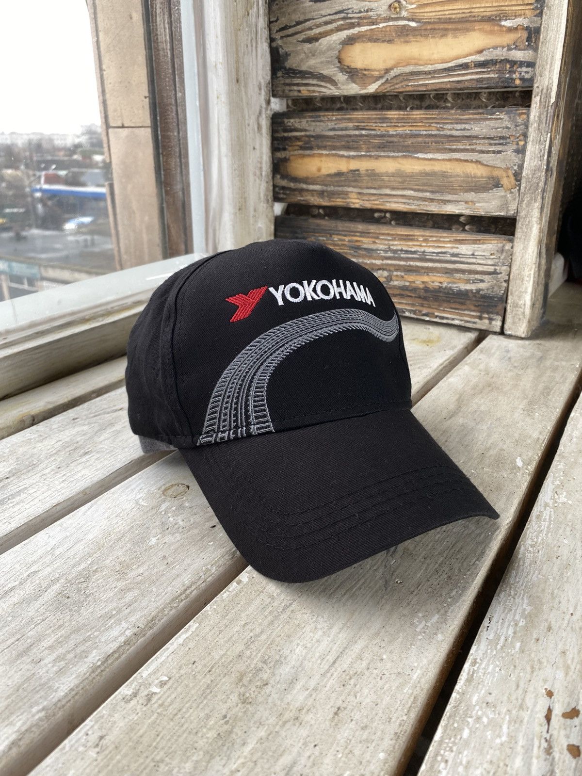 Formula 1 × Japanese Brand 🔥Vintage 90s Racing YOKOHAMA JAPAN Logo F1 cap hats Size ONE SIZE - 1 Thumbnail