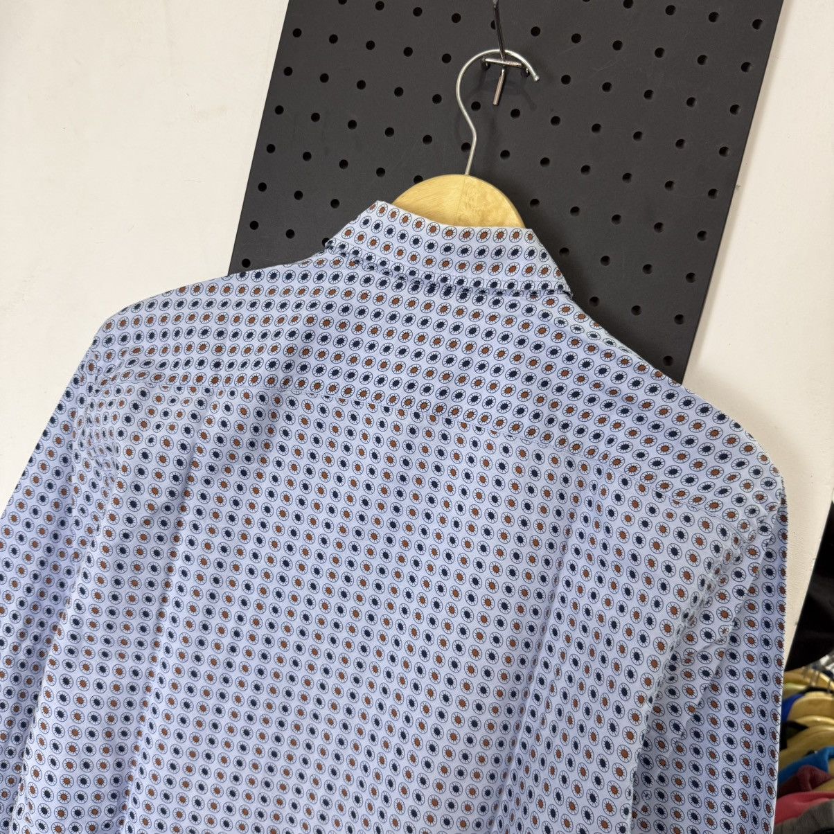 Prada PRADA men's longsleeve dress shirt 40 (15 ) Size US L / EU 52-54 / 3 - 6 Thumbnail