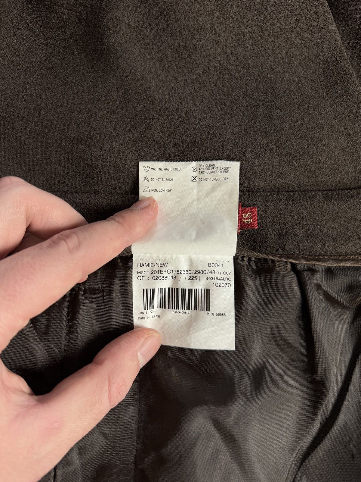 Burberry Women’s Burberry London Classic Pants Luxury Trousers Sz 48 Size 34" / US 12 / IT 48 - 10 Thumbnail