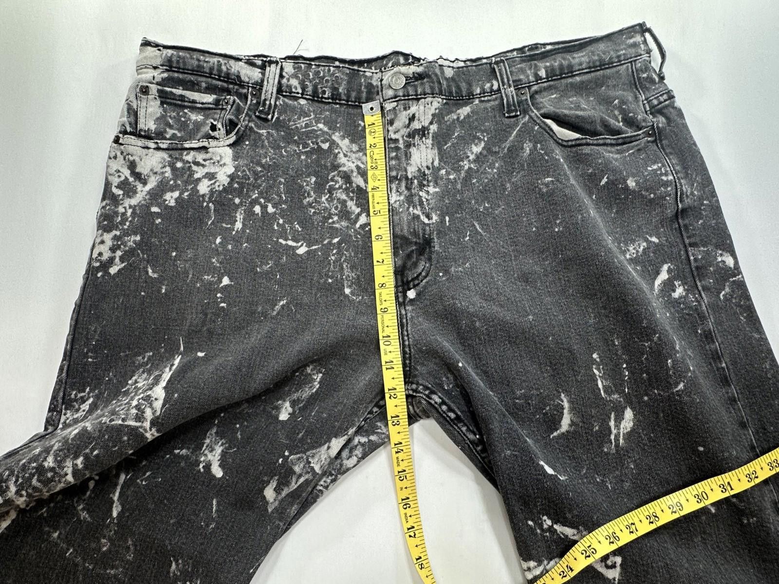 Levi's Levis Distressed Cotton Denim Jeans Gray Mens 42/30 Size US 42 / EU 58 - 4 Thumbnail