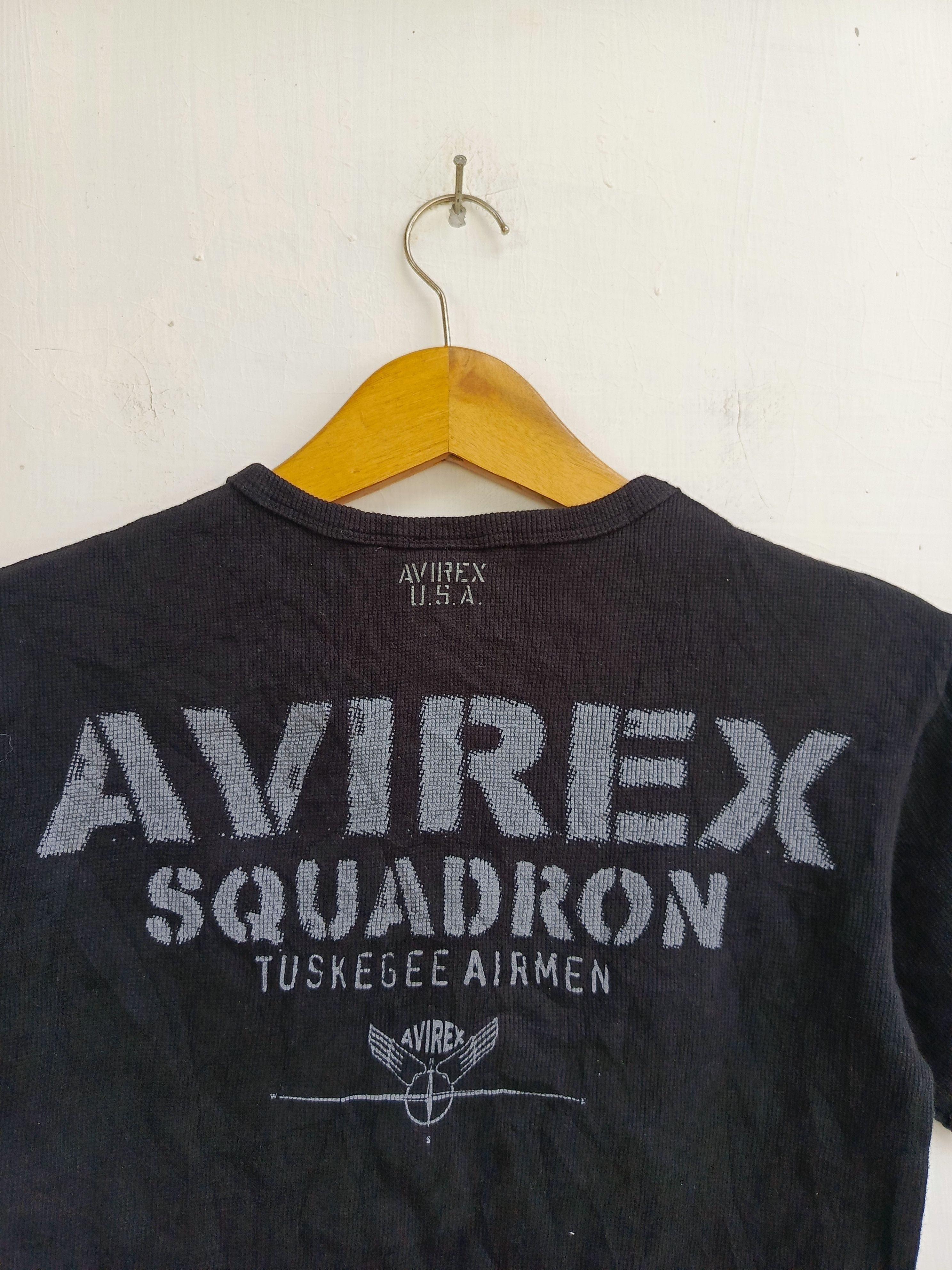 Avirex Avirex Squadron Tuskegee Airmen T-shirt Military Streetwear Size US S / EU 44-46 / 1 - 8 Thumbnail