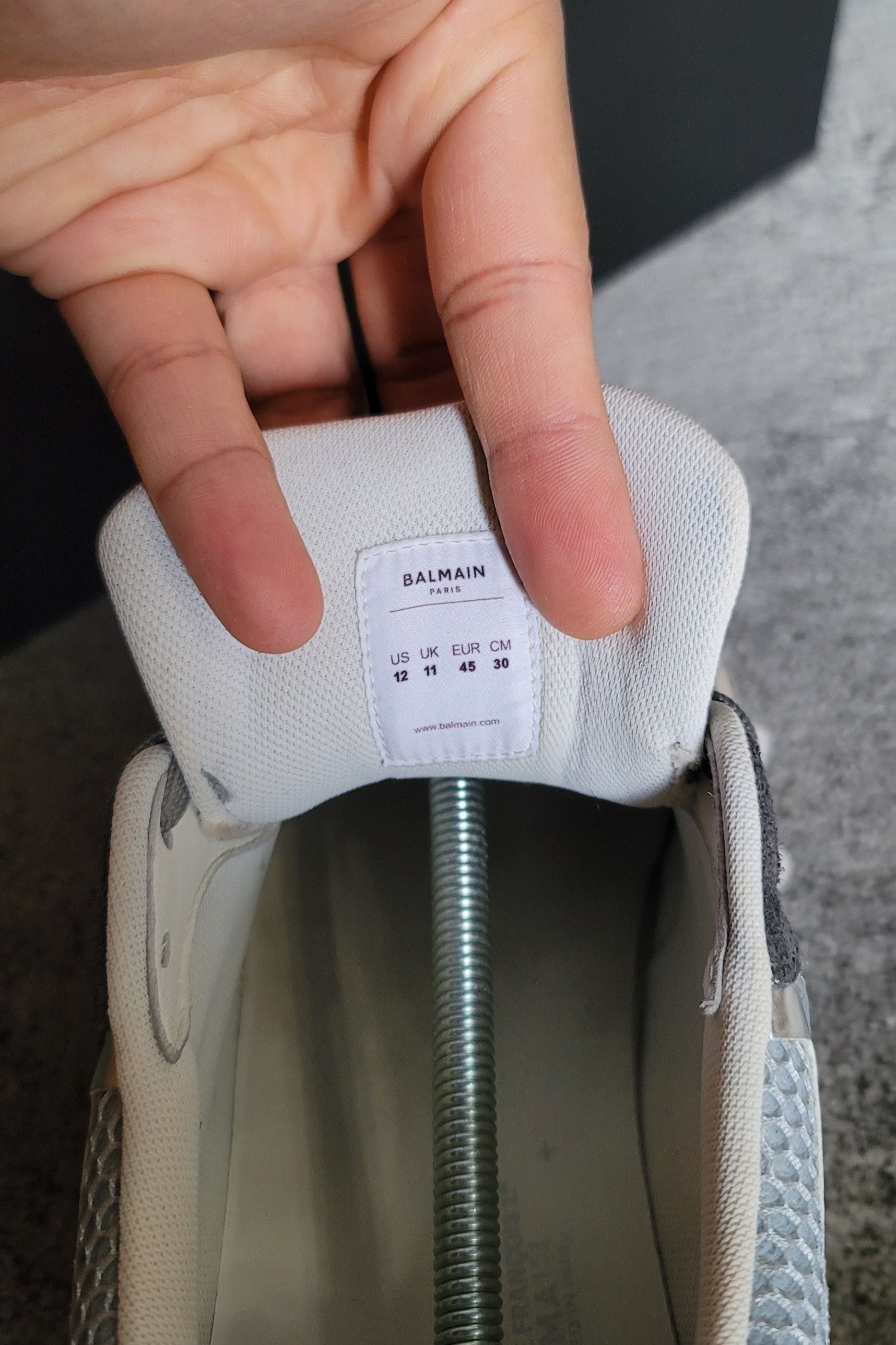 Balmain Balmain B-East low-top sneakers, Size 12, VNDS Size US 12 / EU 45 - 10 Thumbnail