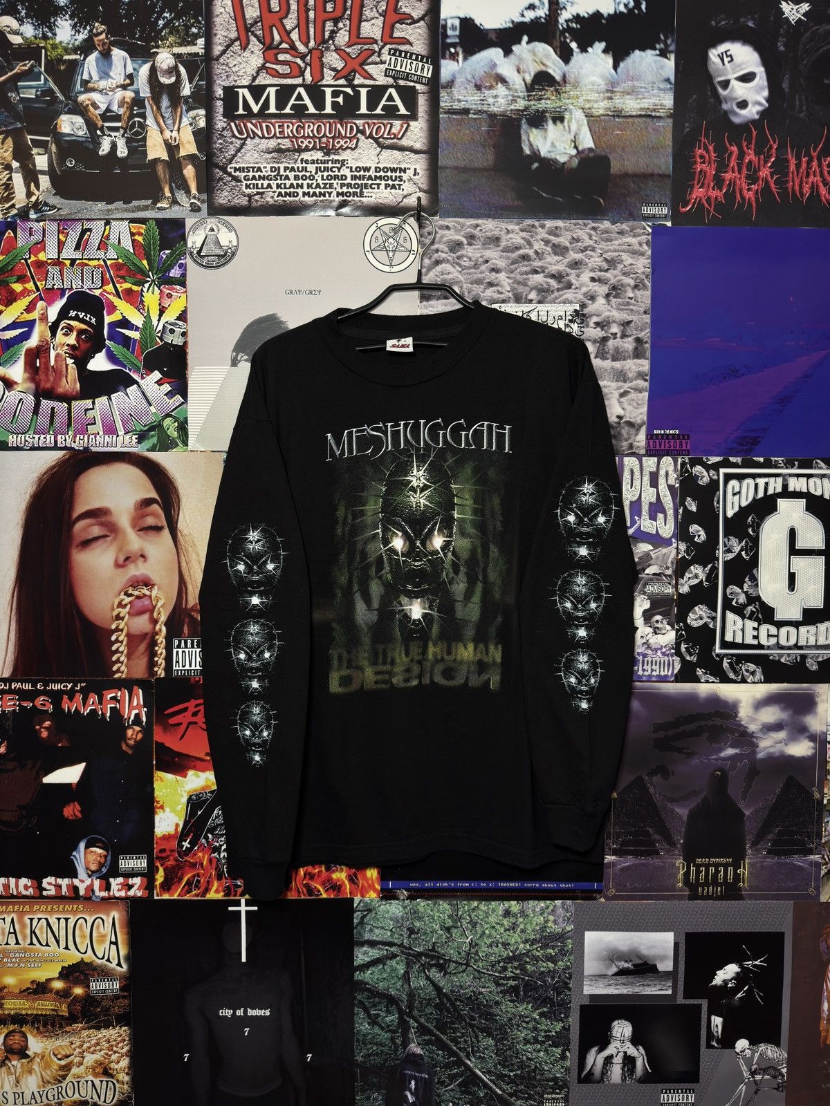 Vintage Meshuggah 90s Long Sleeve