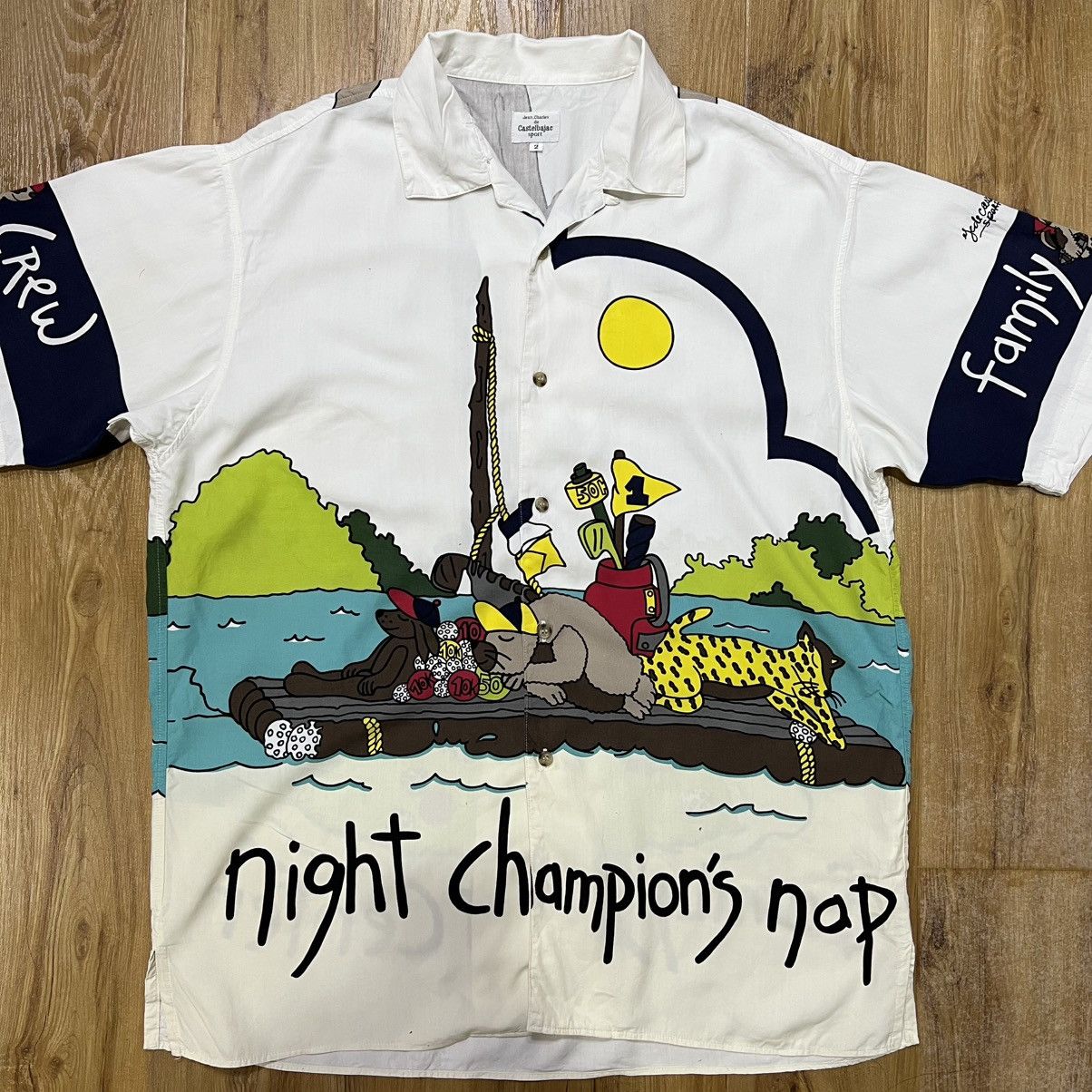 Jean Charles De Castelbajac Vintage JC De Castelbajac Allover Print Animal Tshirt Size US L / EU 52-54 / 3 - 3 Thumbnail
