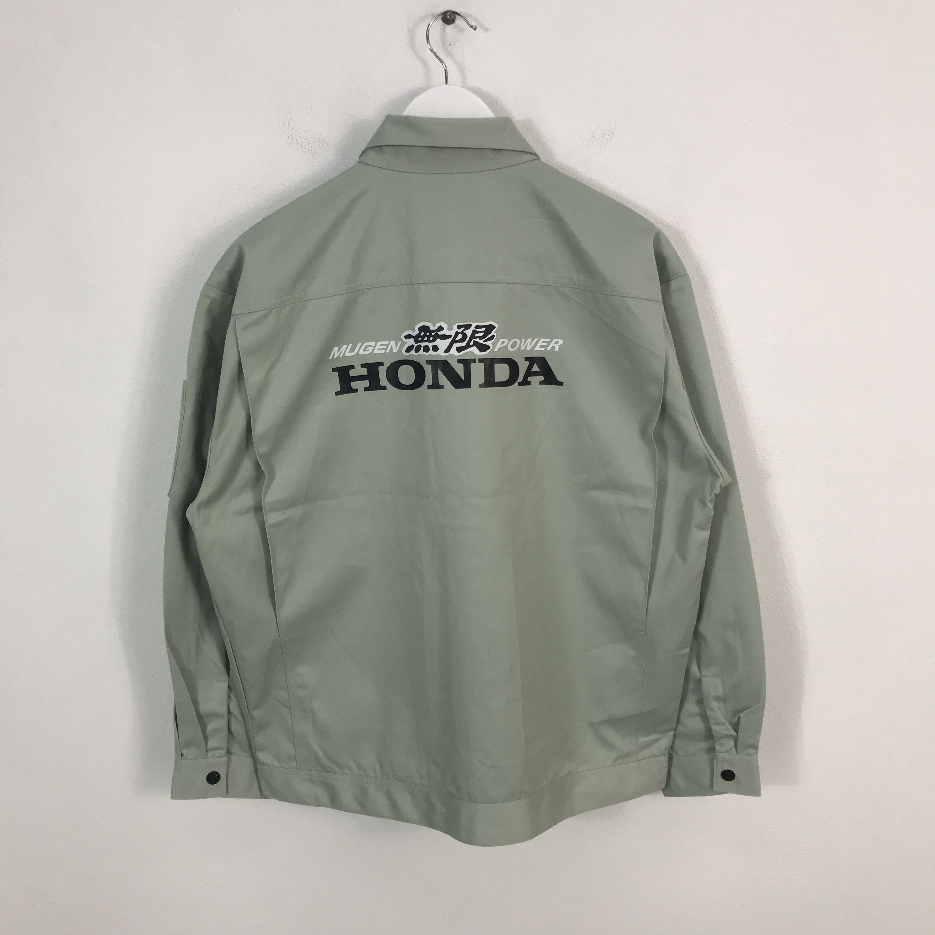 Japanese Brand Rare Mugen Honda Racing Custom Worker Jacket Size US L / EU 52-54 / 3 - 1 Thumbnail